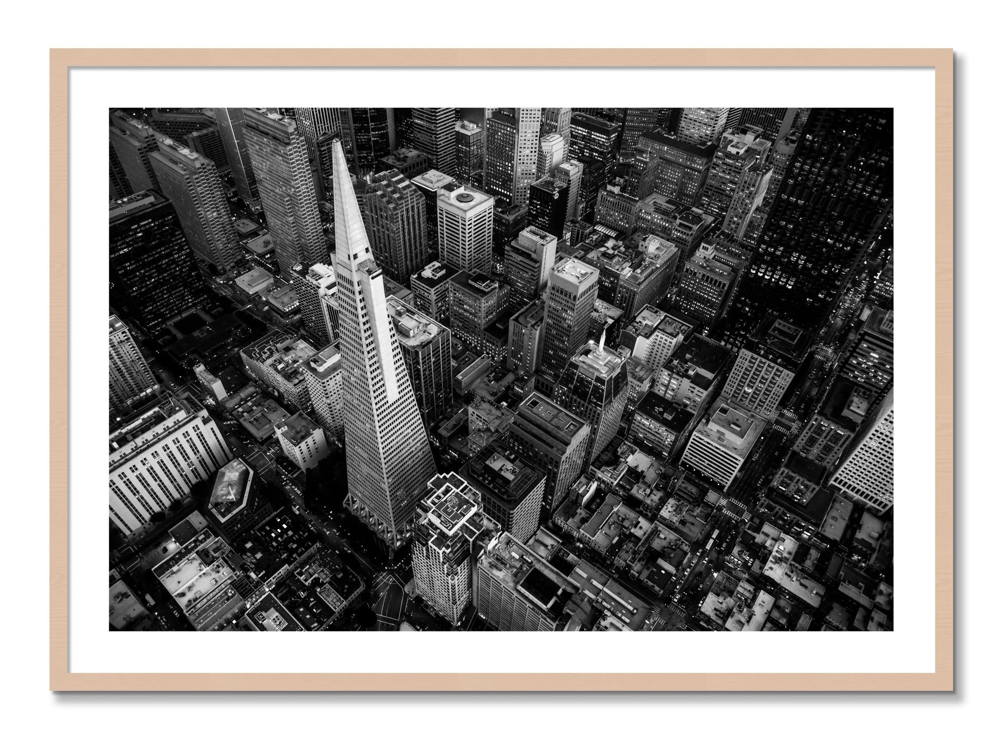 Framed photograph of First Impressions by Dylan Ozanich, Maple frame, Borders