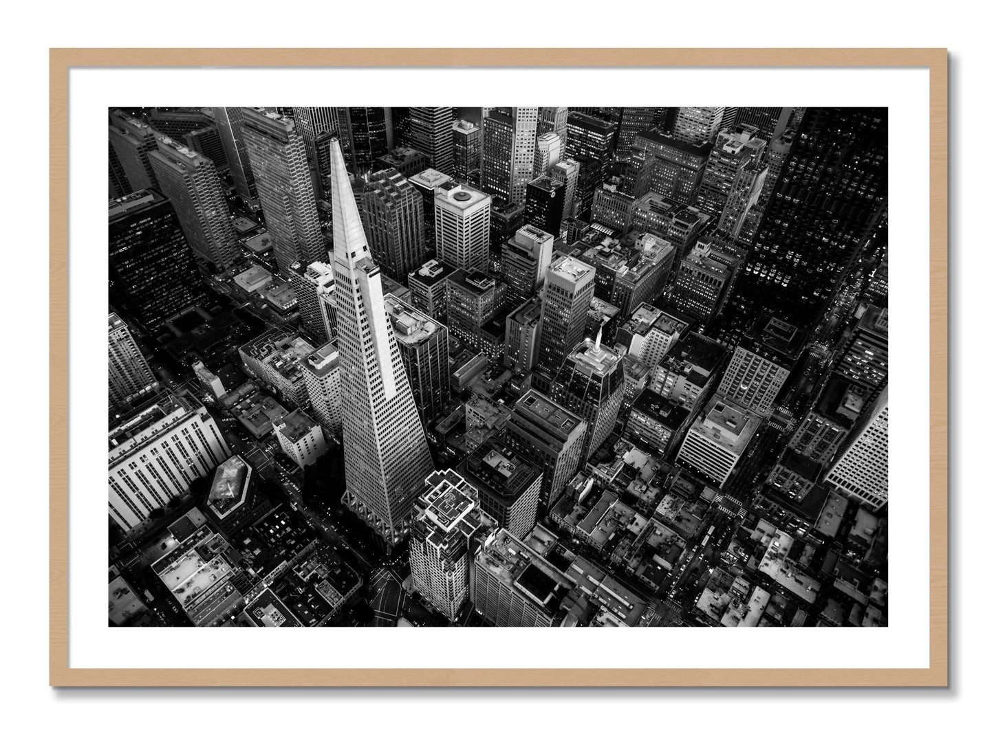 Framed photograph of First Impressions by Dylan Ozanich, Oak frame, Borders