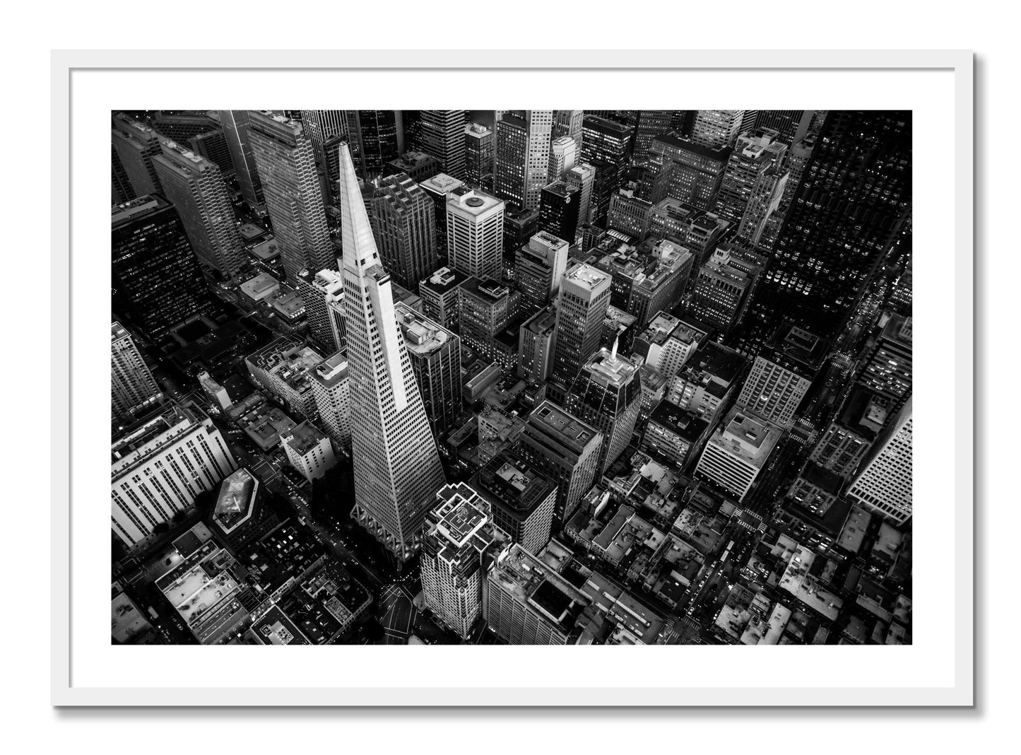 Framed photograph of First Impressions by Dylan Ozanich, White frame, Borders