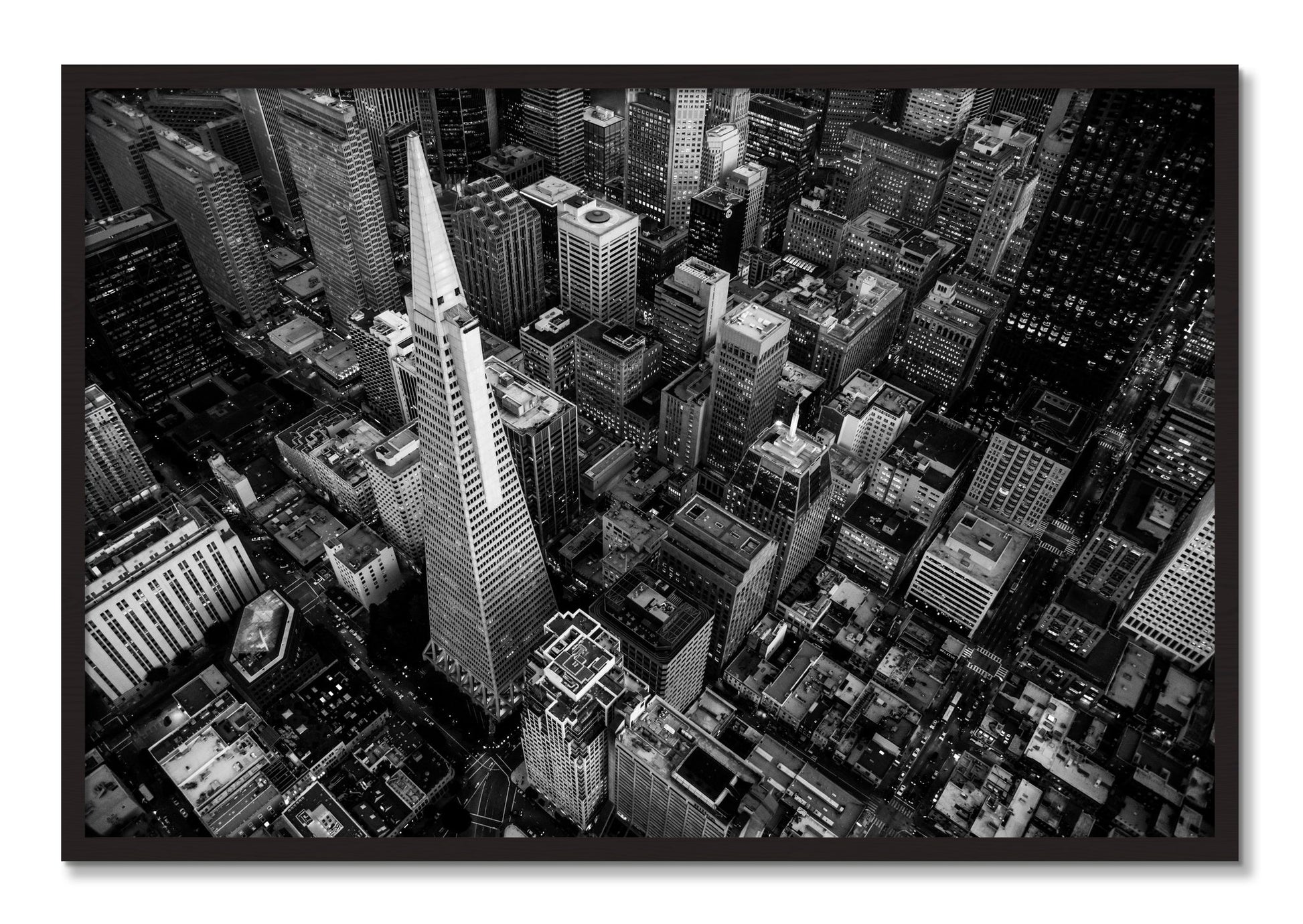 Framed photograph of First Impressions by Dylan Ozanich, Black Walnut frame, Full Bleed