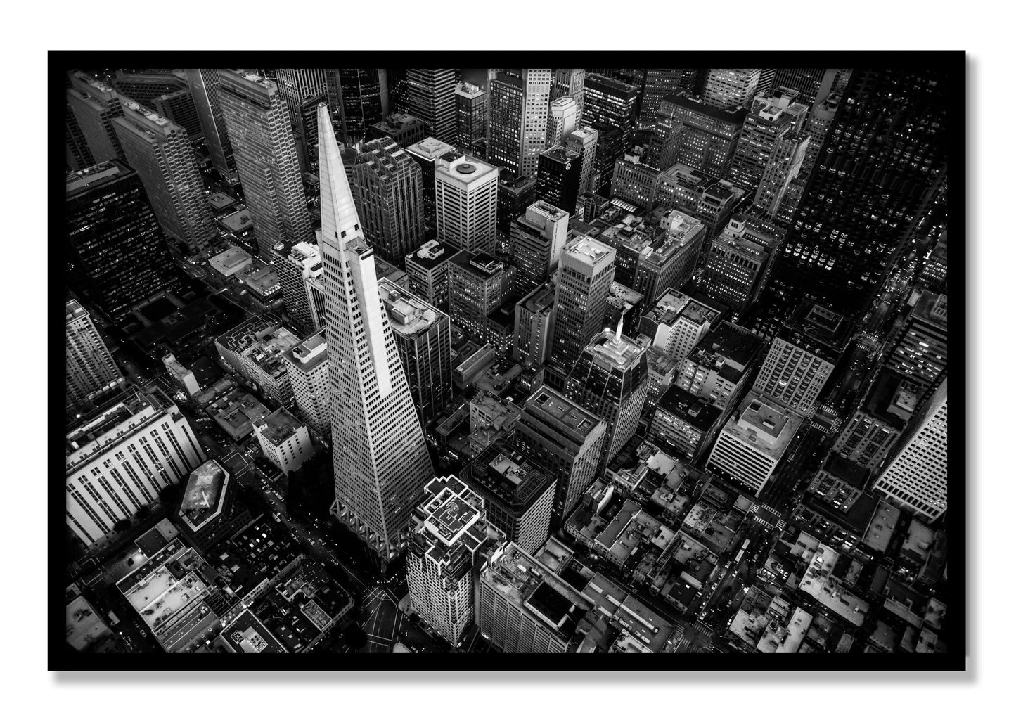 Framed photograph of First Impressions by Dylan Ozanich, Black frame, Full Bleed