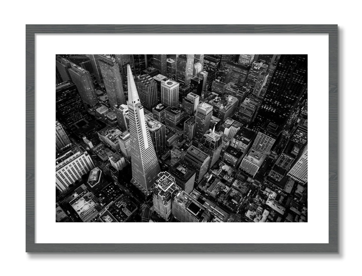 Framed photograph of First Impressions by Dylan Ozanich, Grey frame, Borders