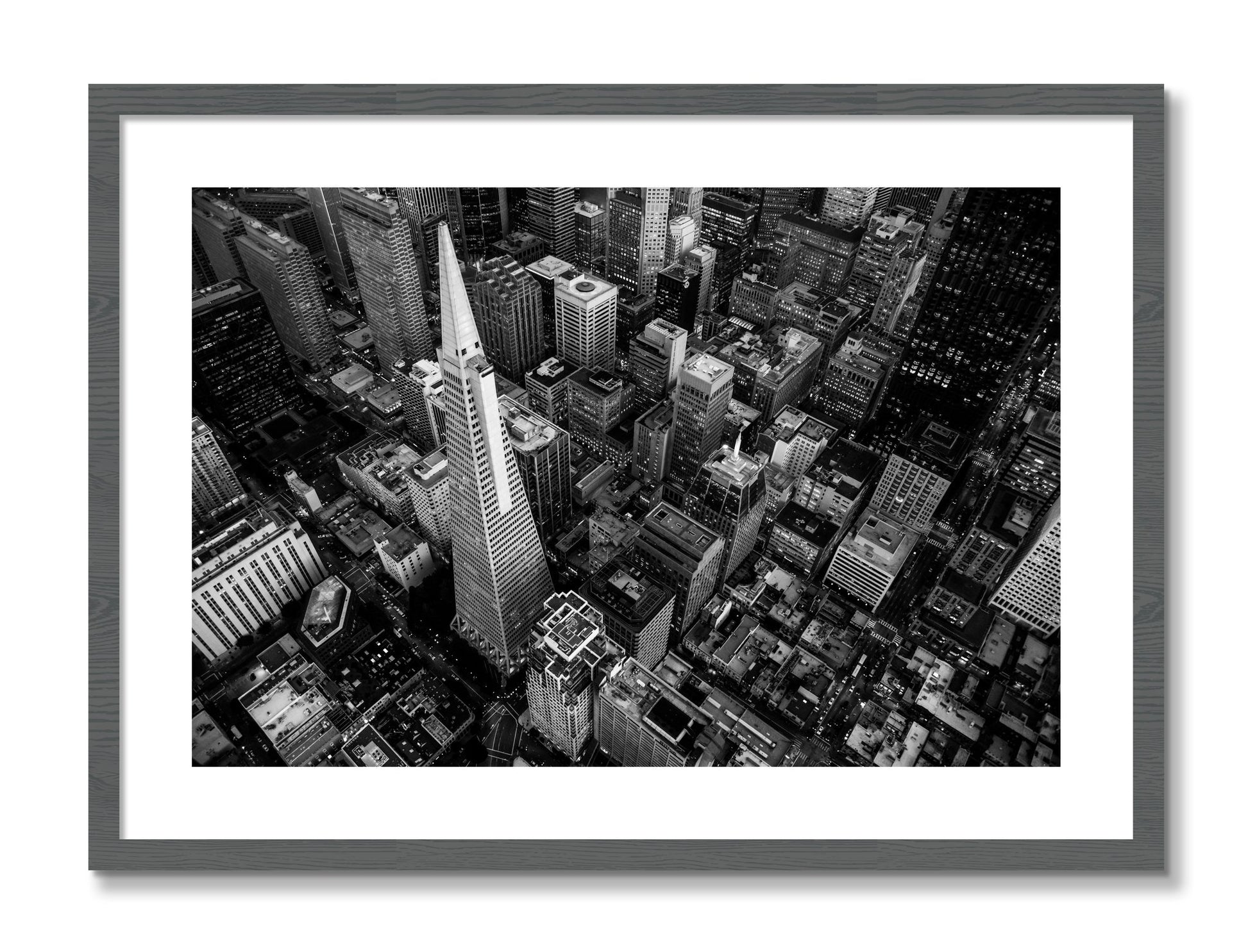 Framed photograph of First Impressions by Dylan Ozanich, Grey frame, Borders