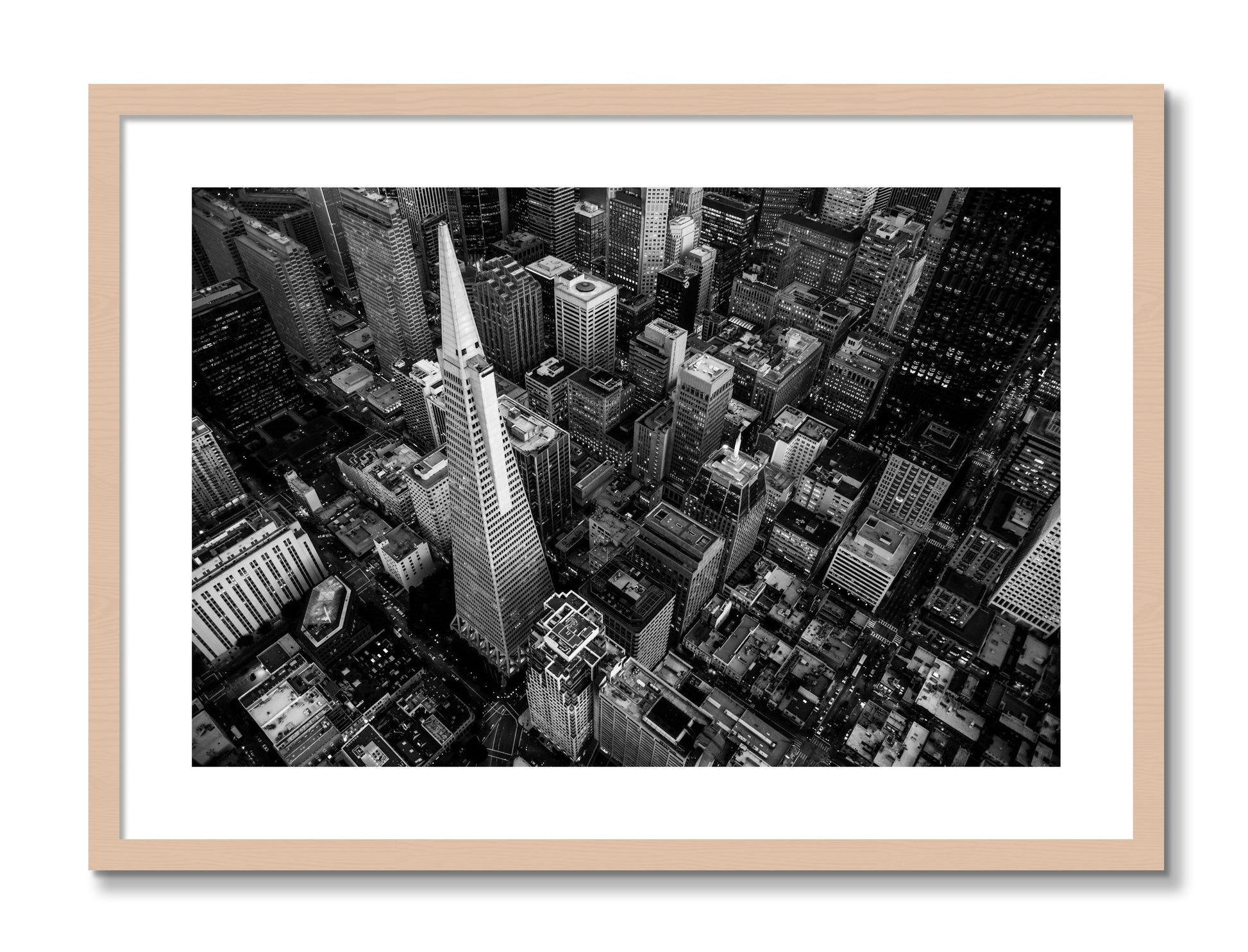 Framed photograph of First Impressions by Dylan Ozanich, Maple frame, Borders
