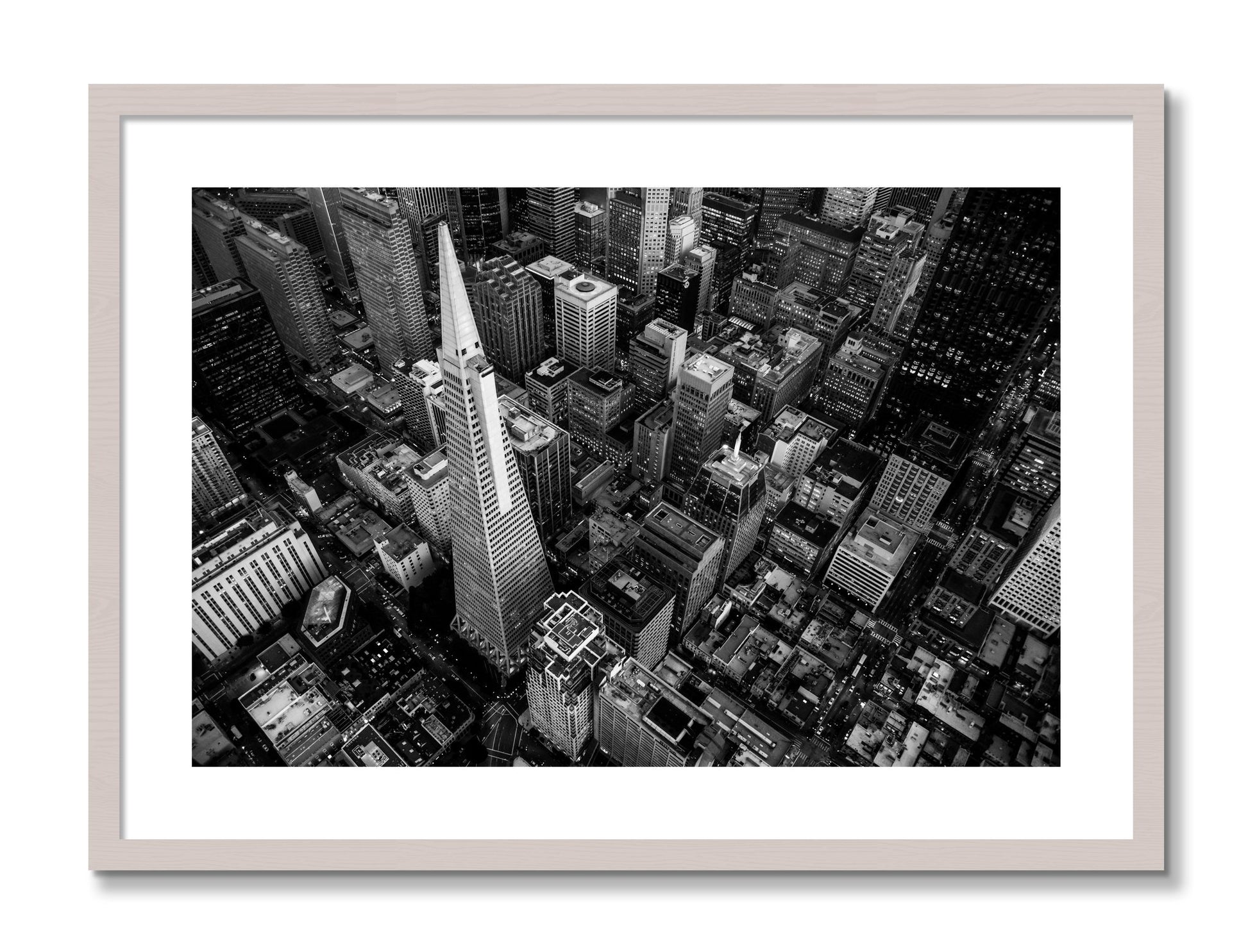 Framed photograph of First Impressions by Dylan Ozanich, White Maple frame, Borders