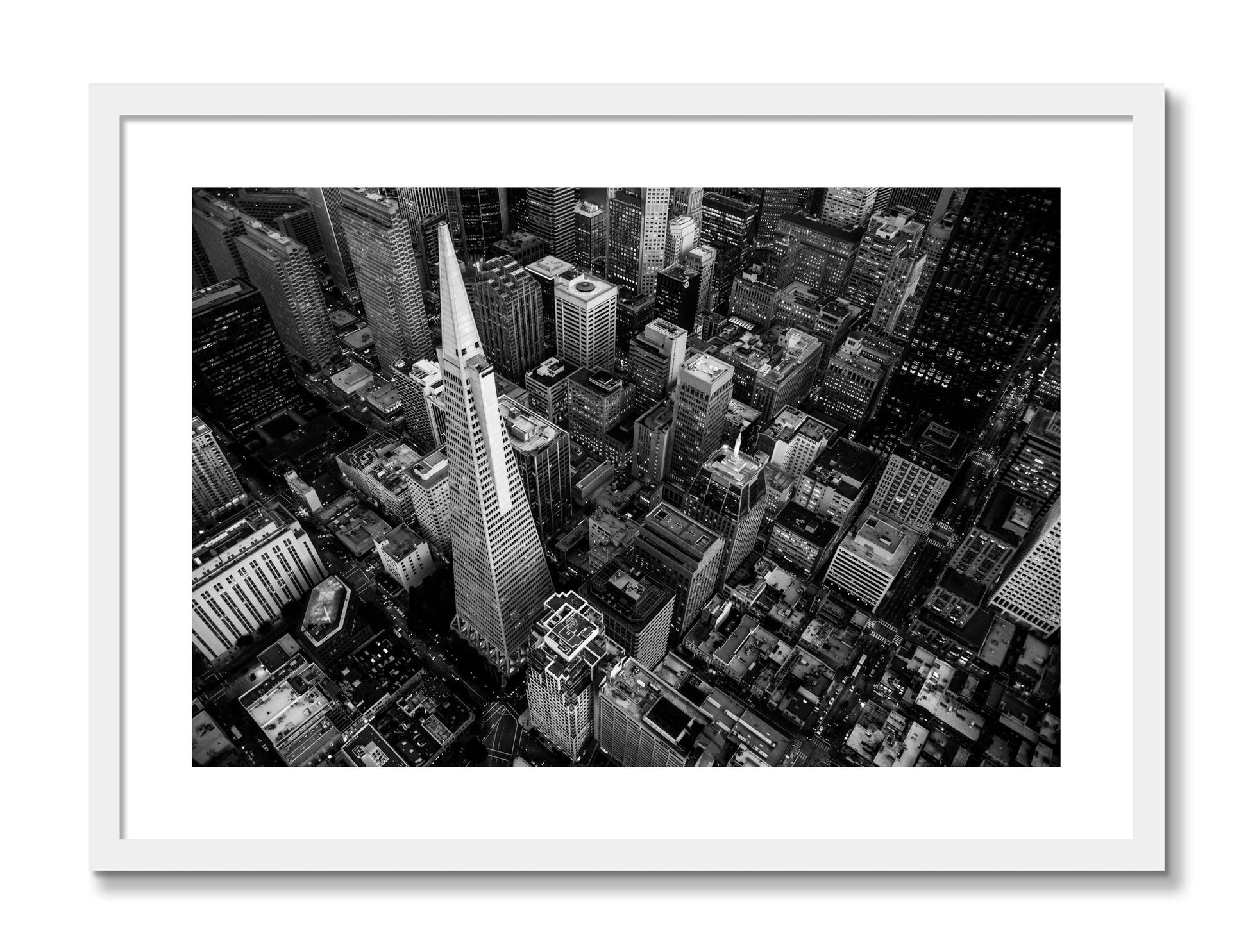 Framed photograph of First Impressions by Dylan Ozanich, White frame, Borders