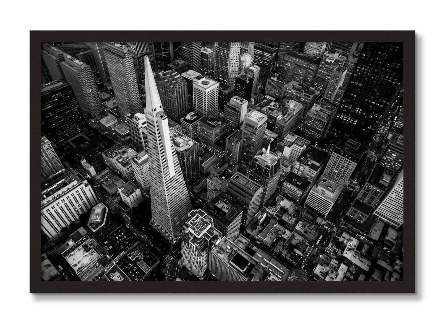 Framed photograph of First Impressions by Dylan Ozanich, Black Walnut frame, Full Bleed
