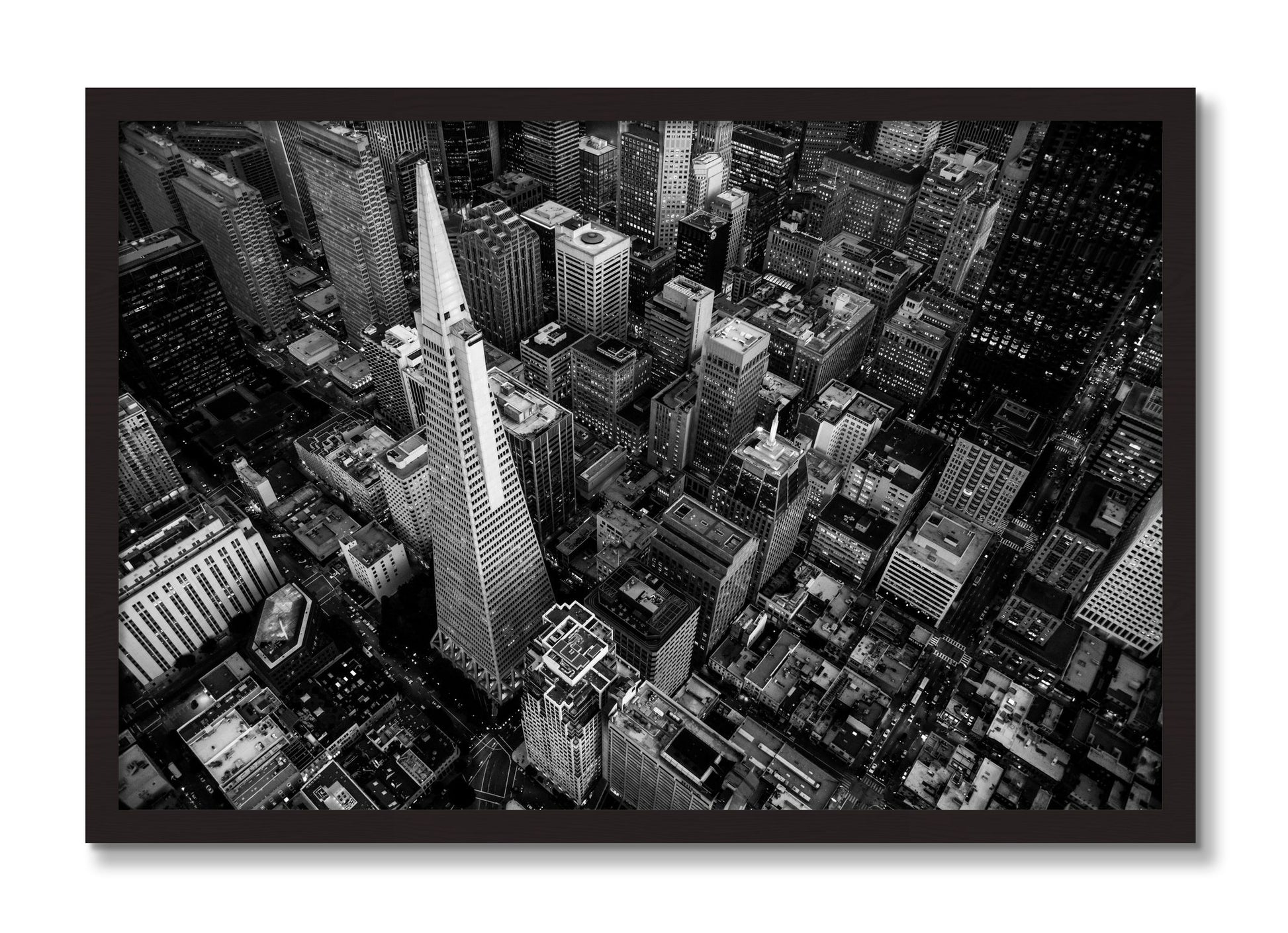 Framed photograph of First Impressions by Dylan Ozanich, Black Walnut frame, Full Bleed