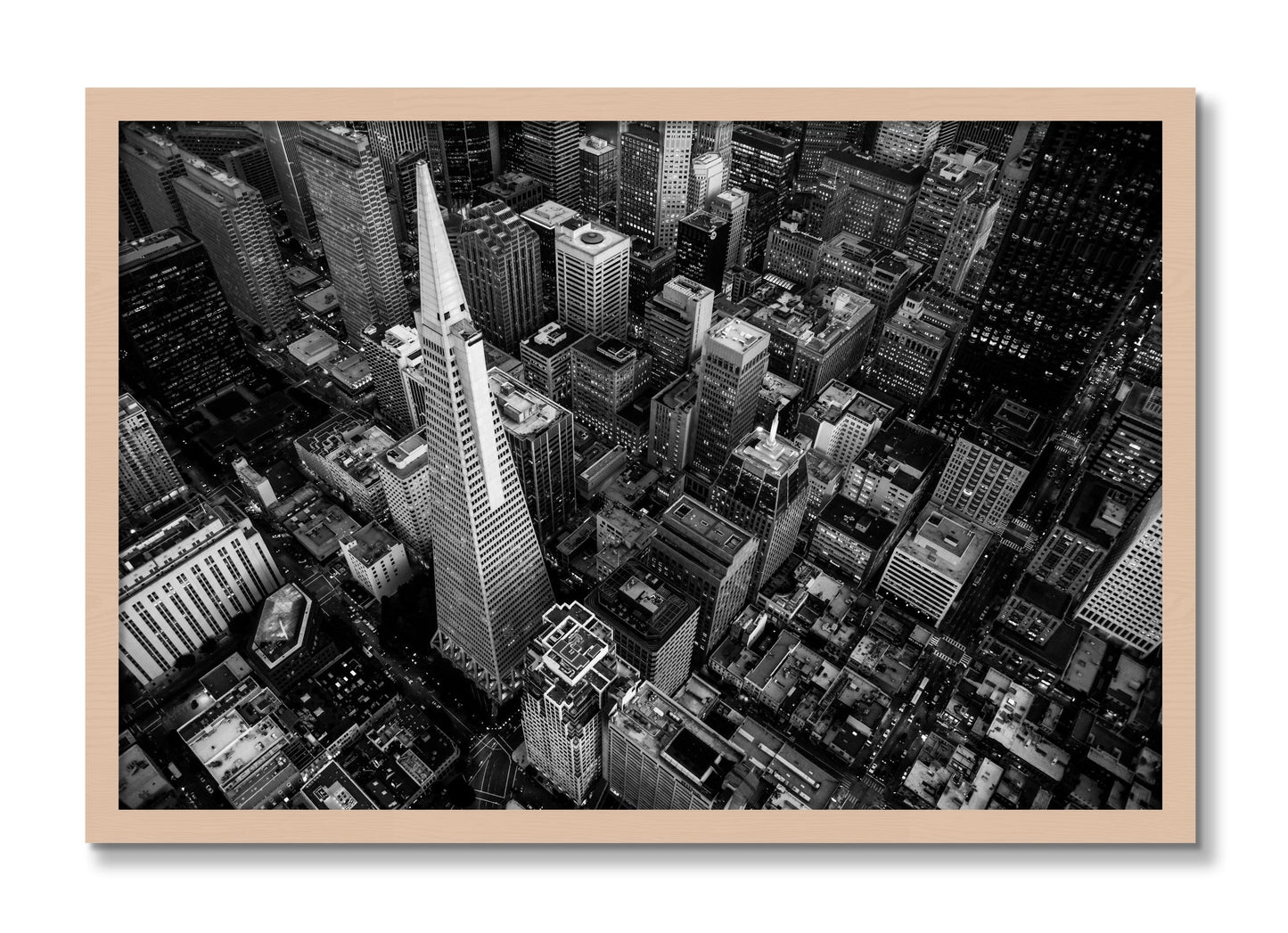 Framed photograph of First Impressions by Dylan Ozanich, Maple frame, Full Bleed
