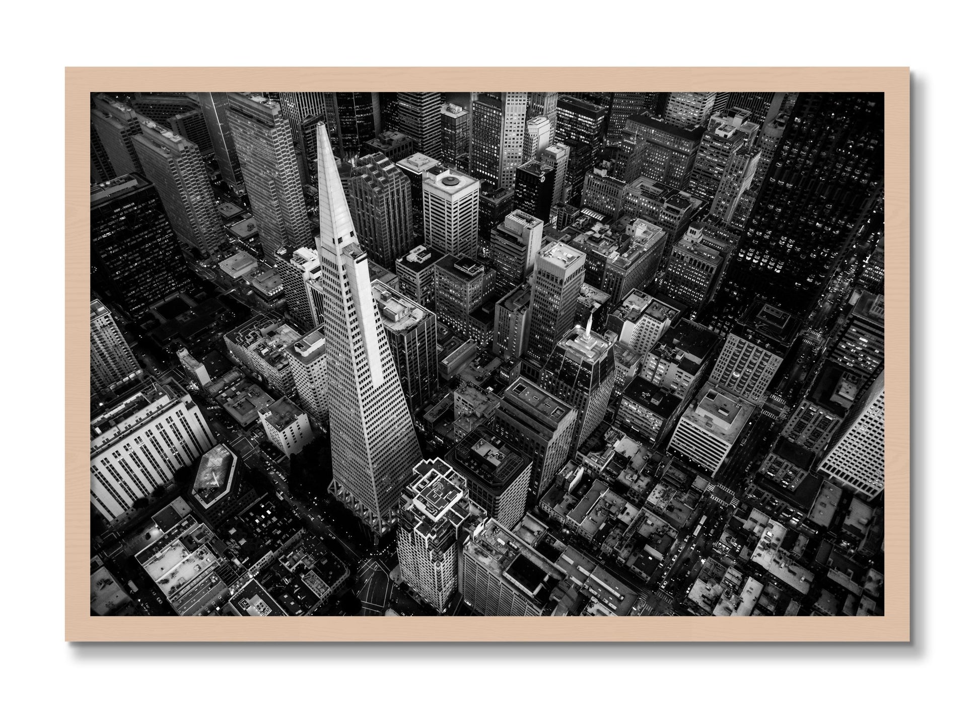 Framed photograph of First Impressions by Dylan Ozanich, Maple frame, Full Bleed