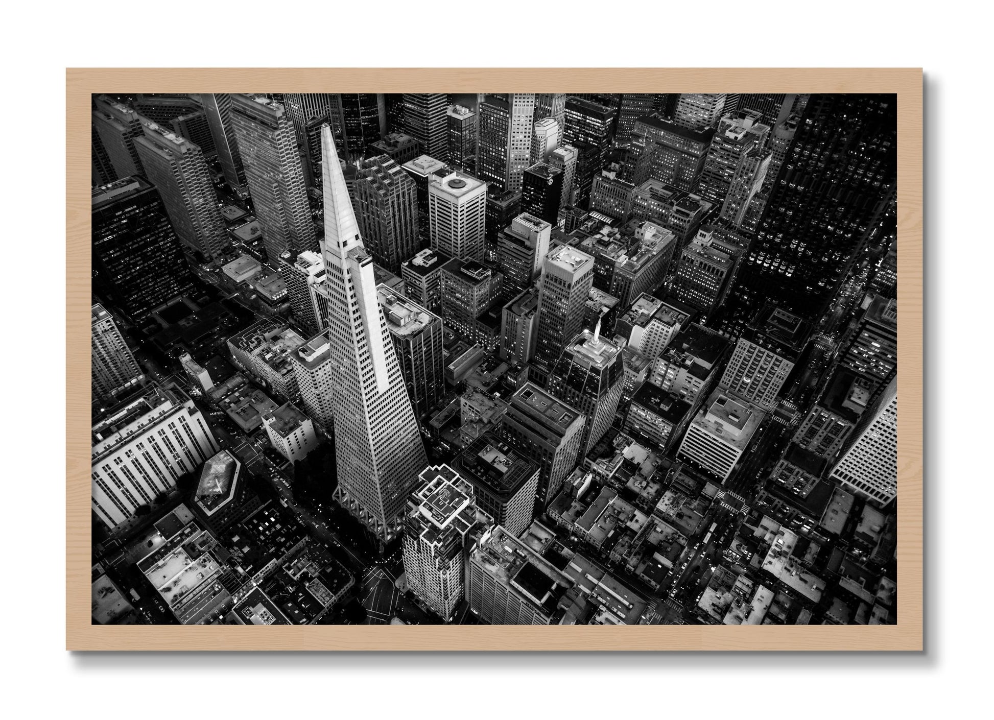 Framed photograph of First Impressions by Dylan Ozanich, Oak frame, Full Bleed