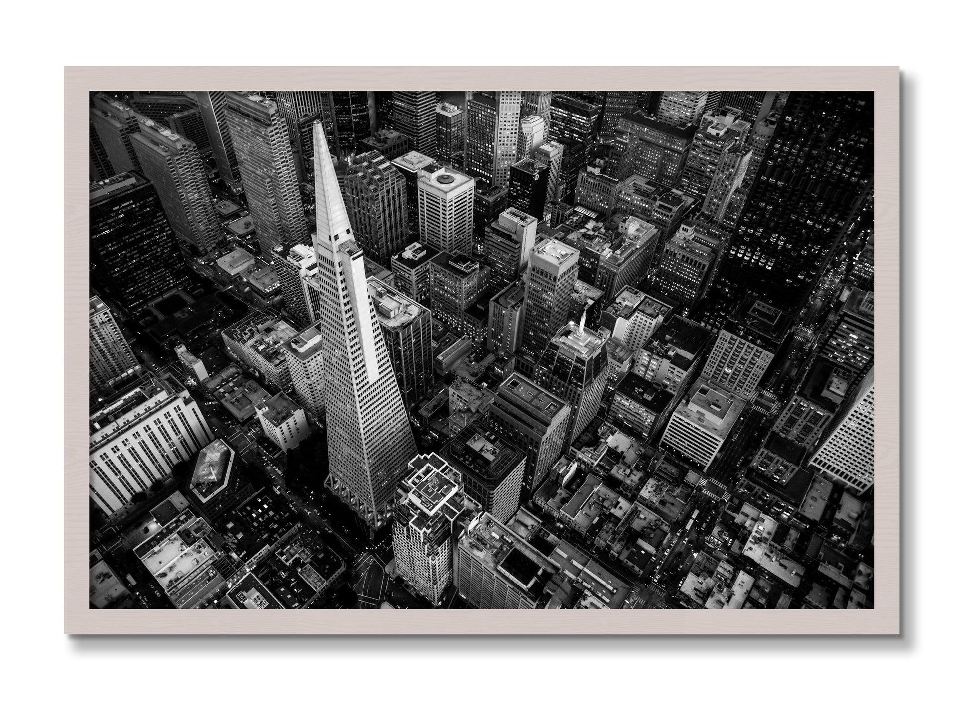 Framed photograph of First Impressions by Dylan Ozanich, White Maple frame, Full Bleed