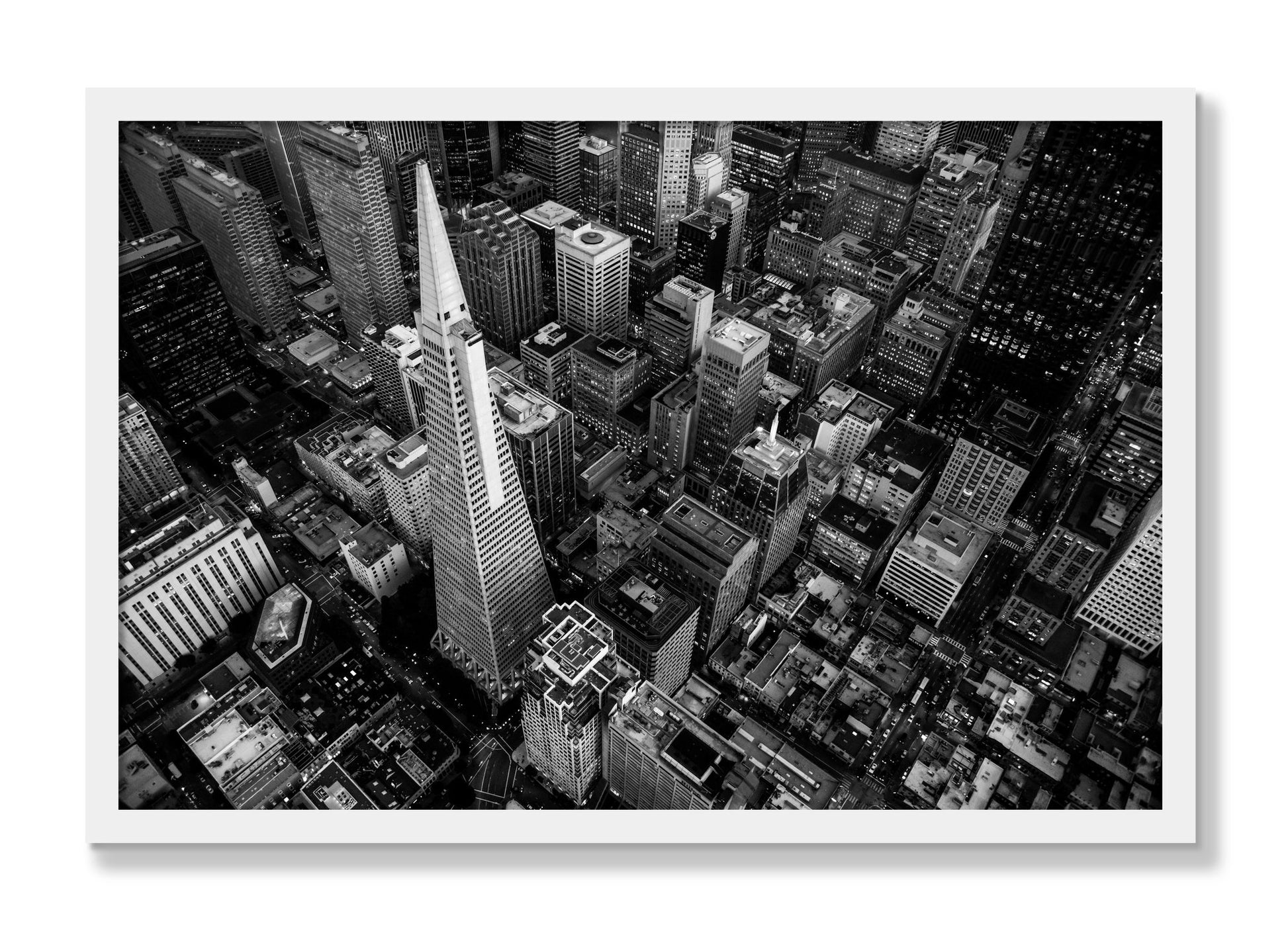 Framed photograph of First Impressions by Dylan Ozanich, White frame, Full Bleed