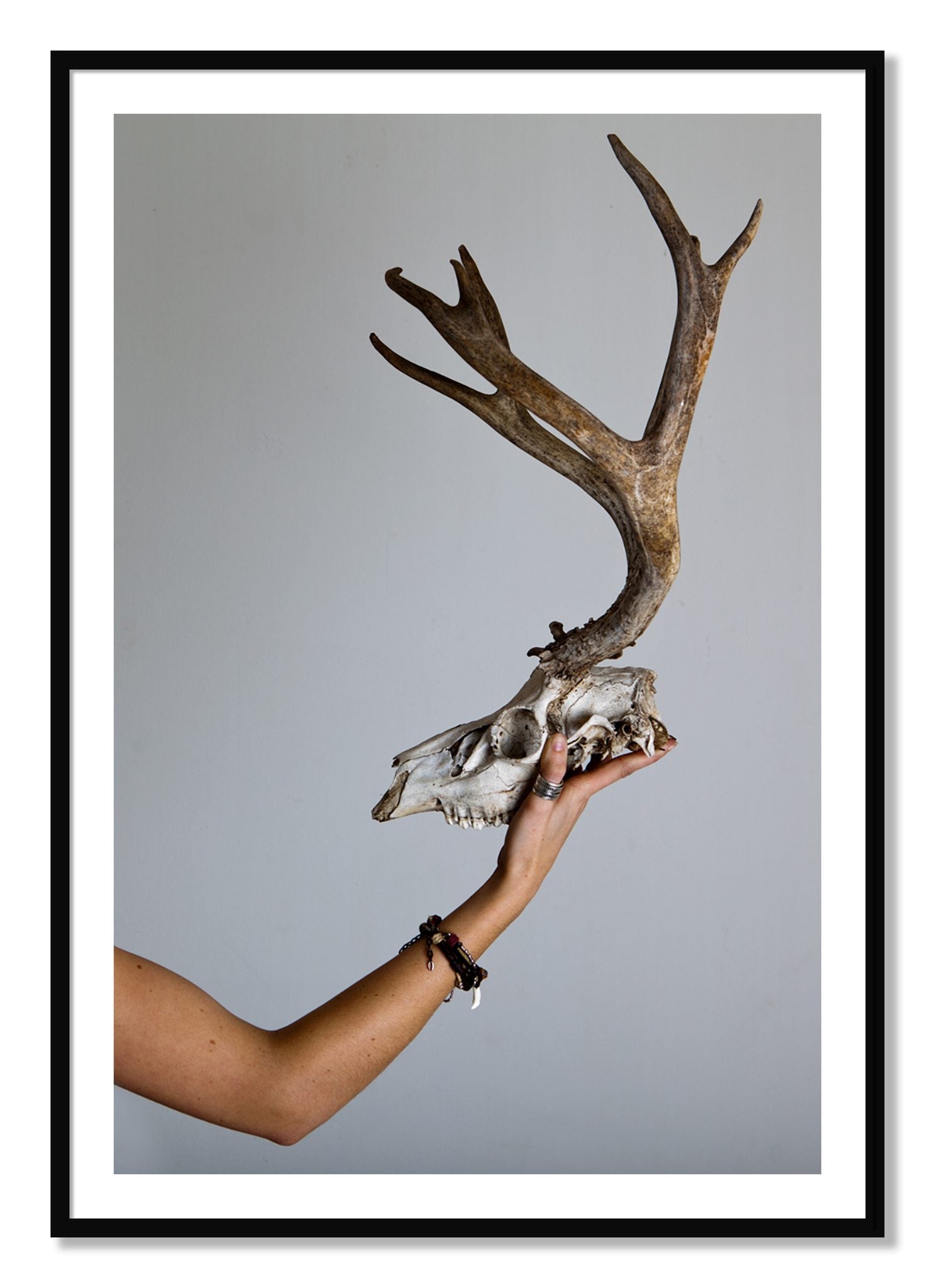 Framed photograph of First Kill by Dylan Ozanich, Black frame, Borders