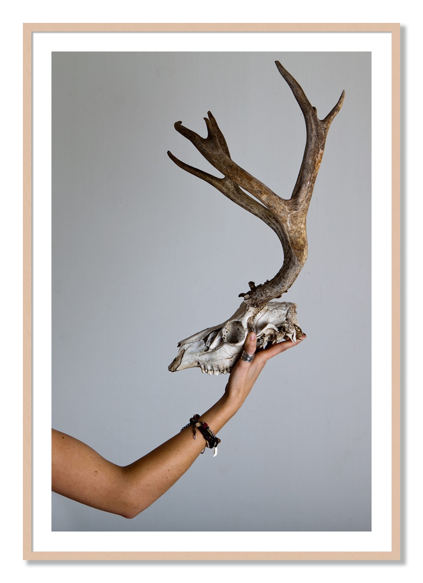 Framed photograph of First Kill by Dylan Ozanich, Maple frame, Borders