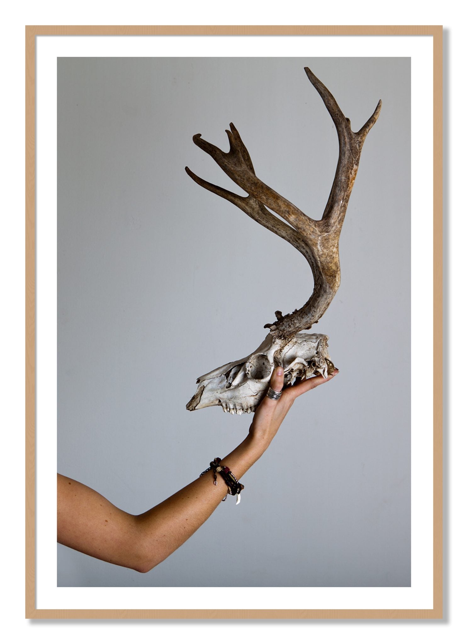 Framed photograph of First Kill by Dylan Ozanich, Oak frame, Borders