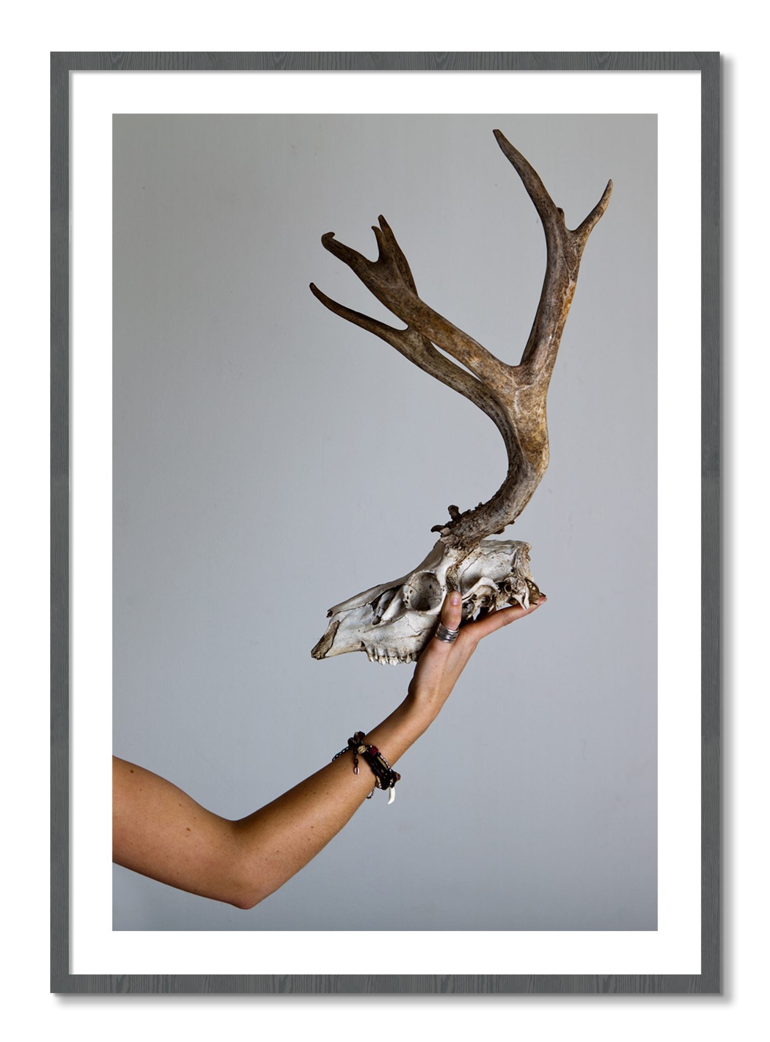 Framed photograph of First Kill by Dylan Ozanich, Grey frame, Borders