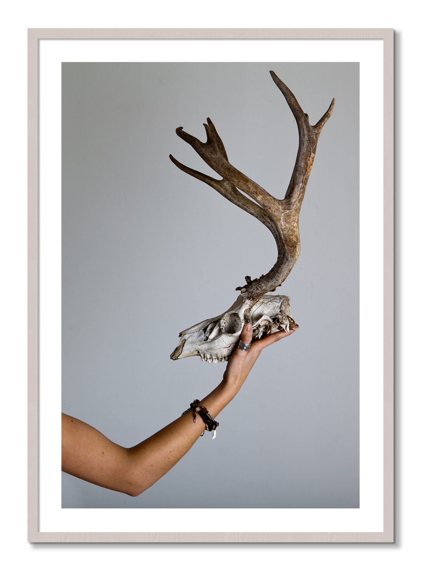 Framed photograph of First Kill by Dylan Ozanich, White Maple frame, Borders