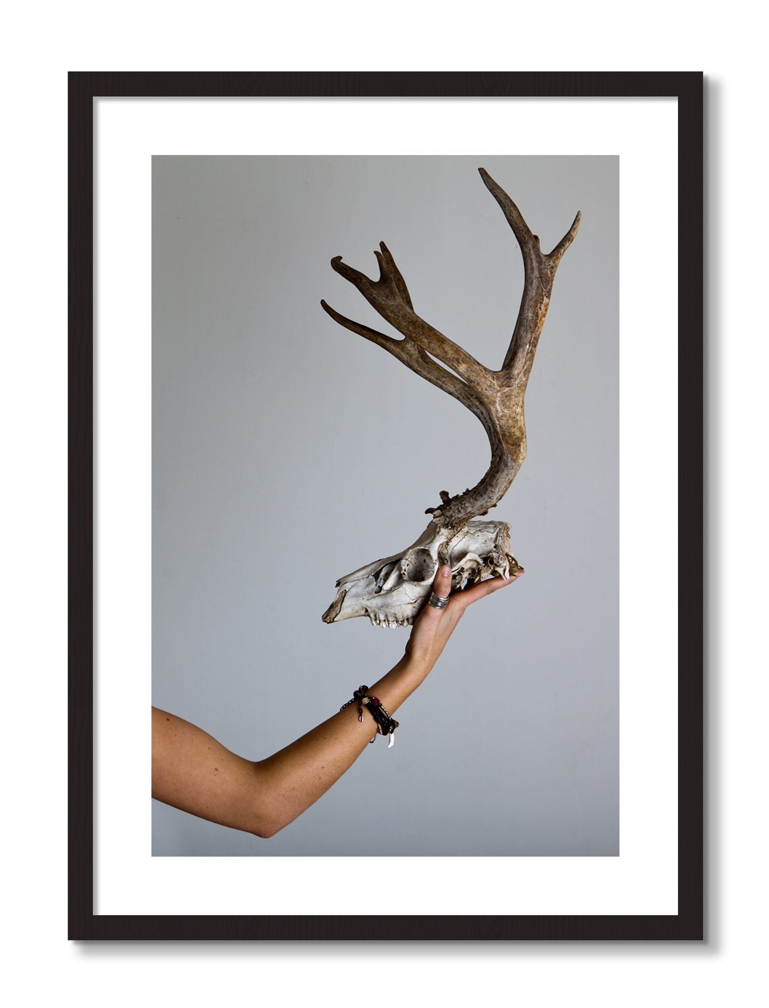 Framed photograph of First Kill by Dylan Ozanich, Black frame, Borders