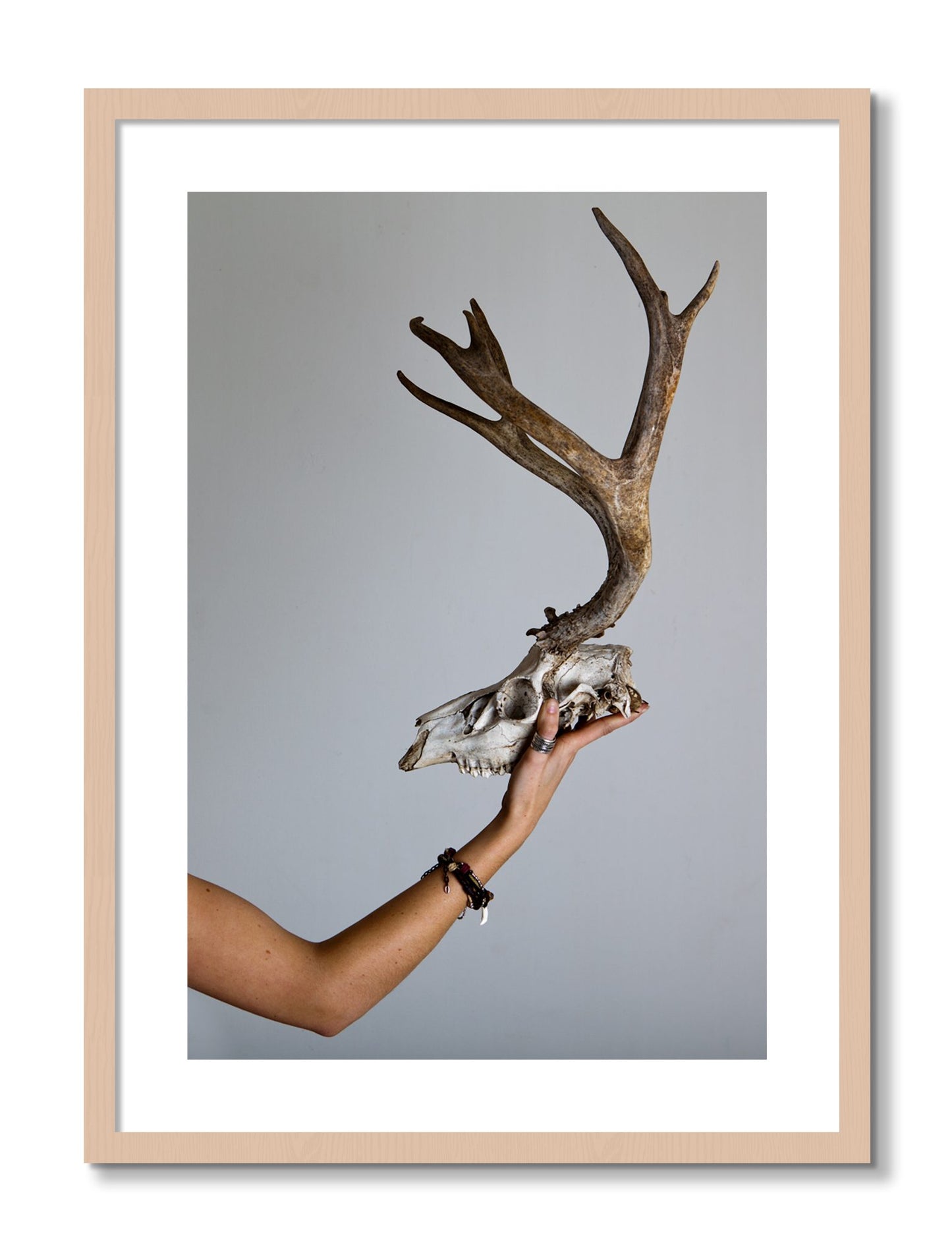 Framed photograph of First Kill by Dylan Ozanich, Maple frame, Borders