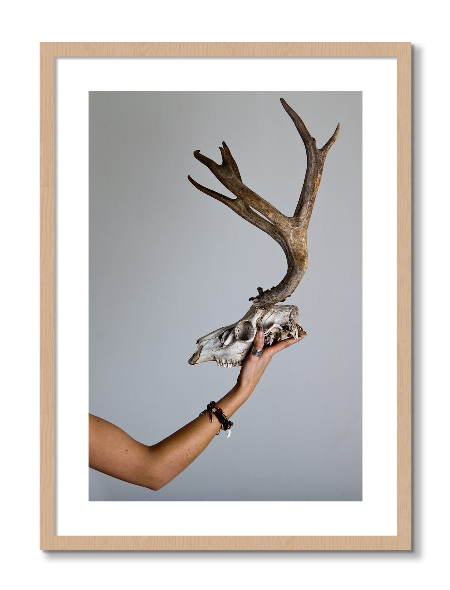 Framed photograph of First Kill by Dylan Ozanich, Oak frame, Borders