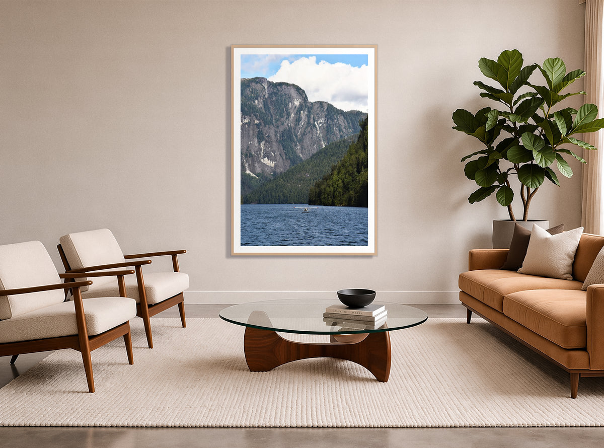 Fjord Flight in a room