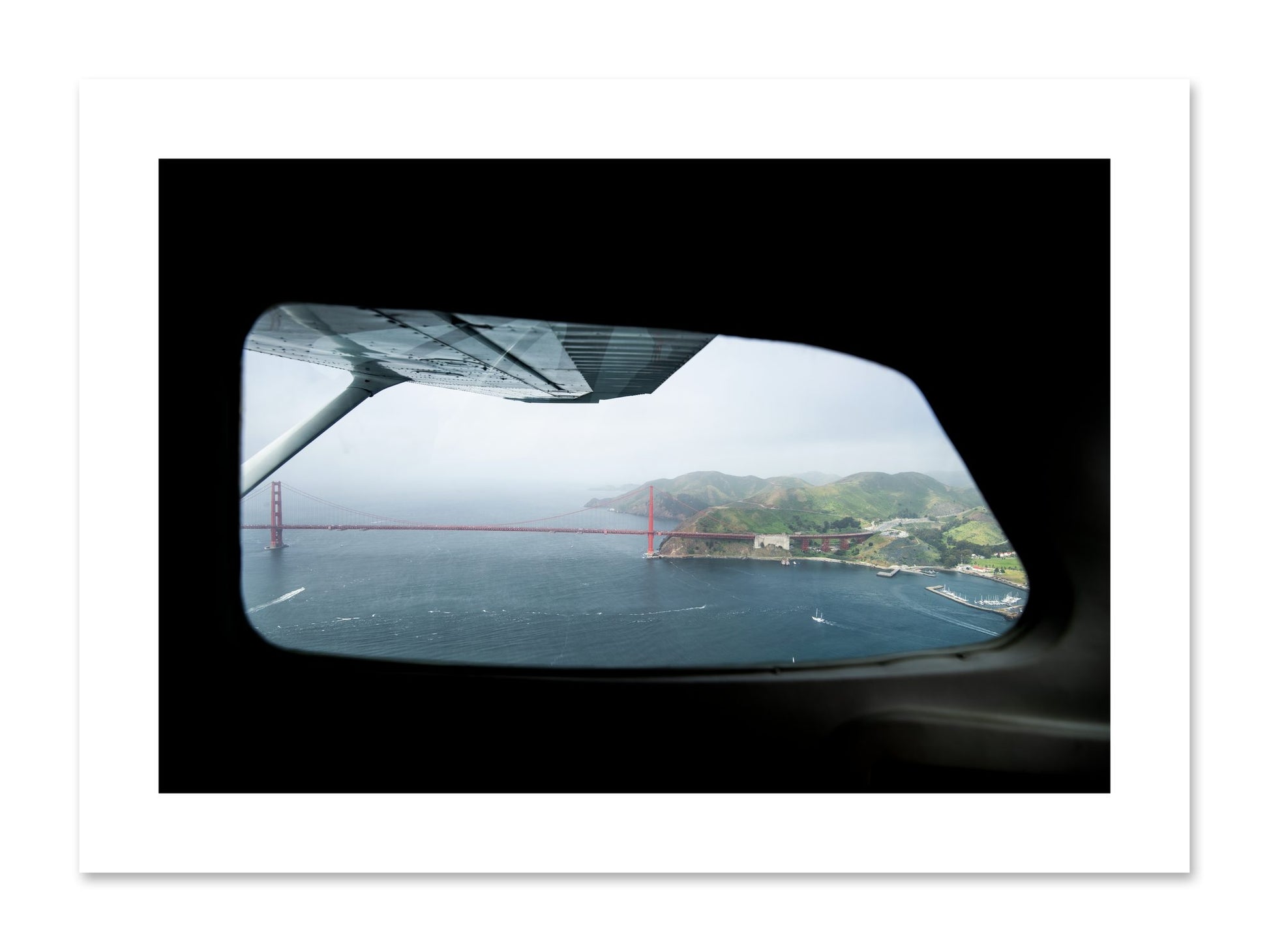Fine art print of Flying Over The Gate by Dylan Ozanich, unframed