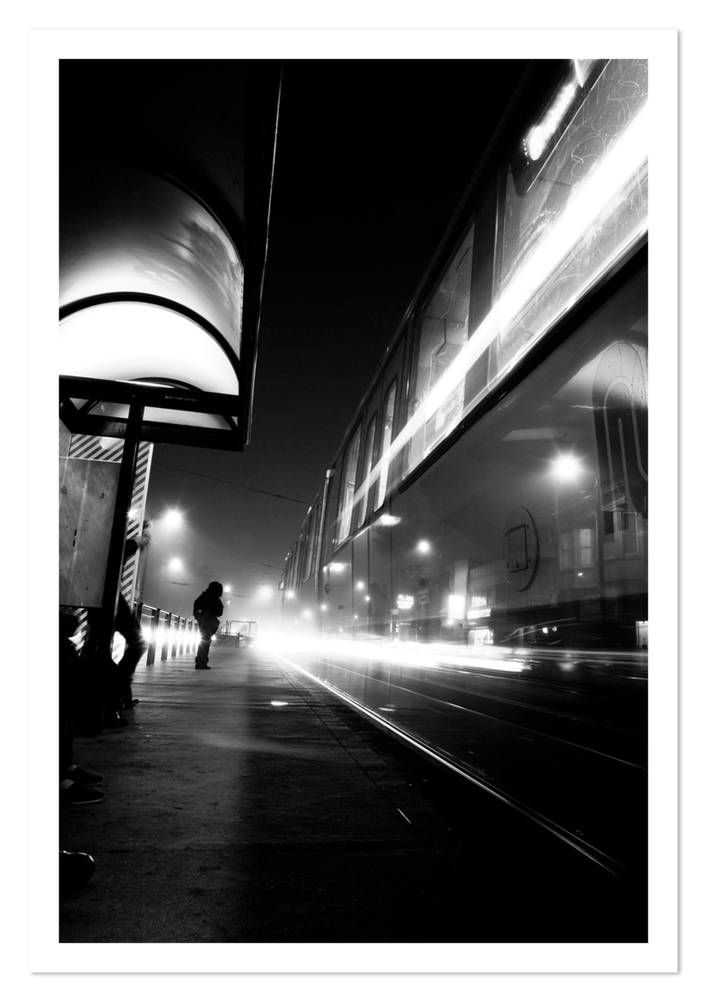 Fine art print of Ghost Train by Dylan Ozanich, unframed