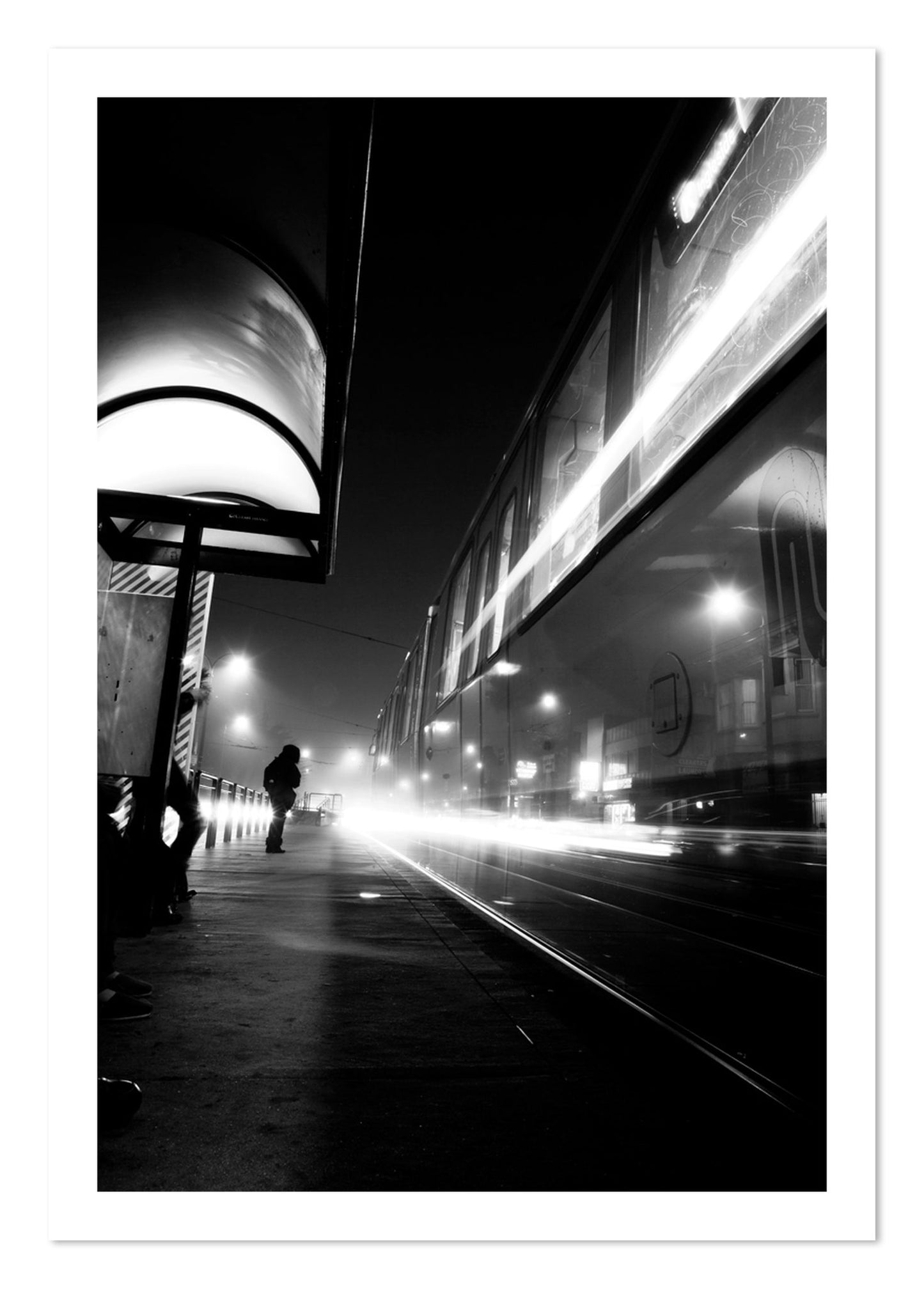 Fine art print of Ghost Train by Dylan Ozanich, unframed