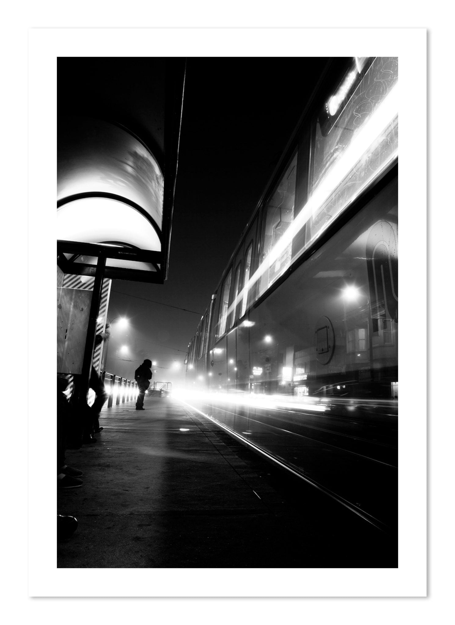 Fine art print of Ghost Train by Dylan Ozanich, unframed