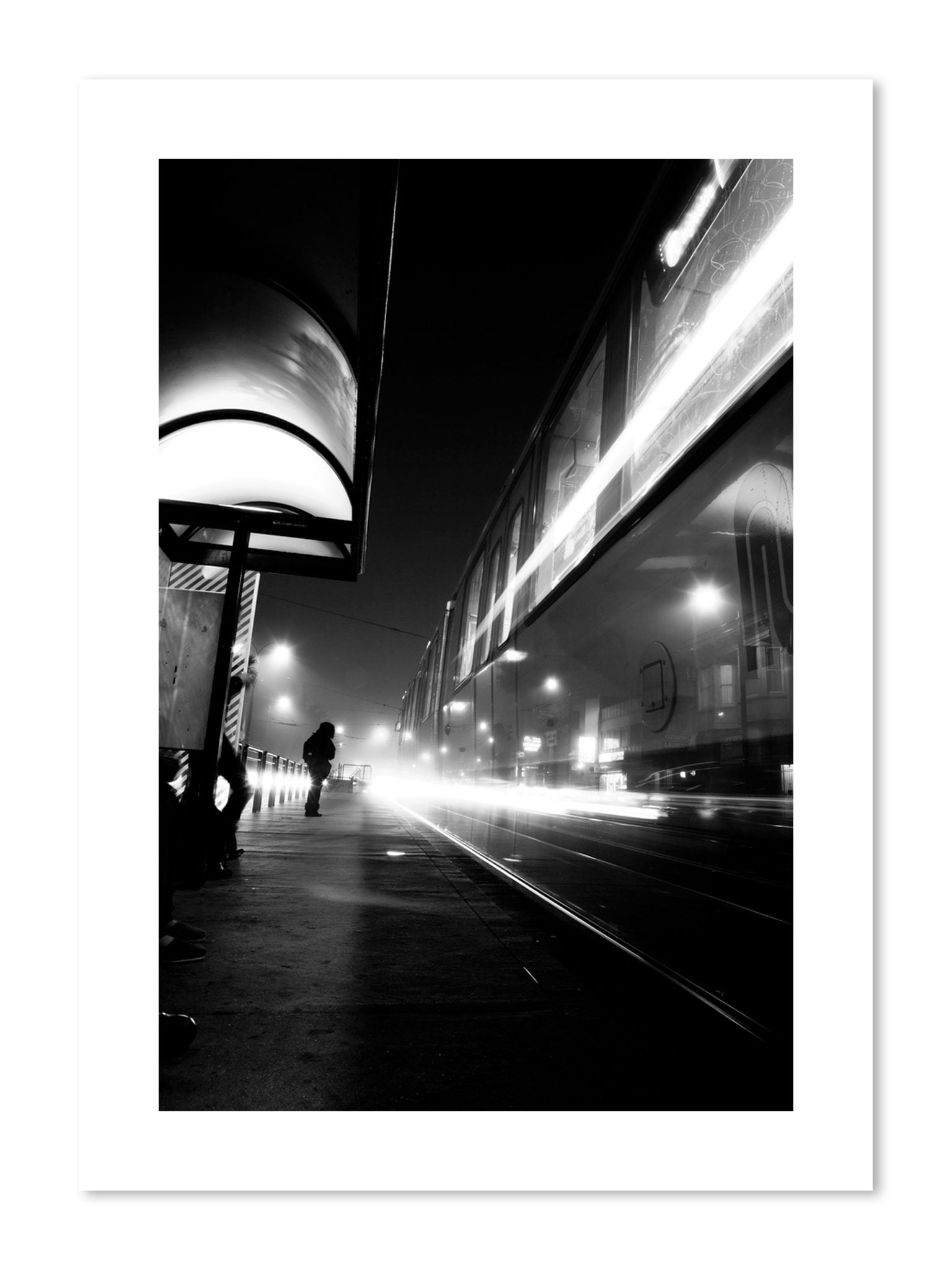 Fine art print of Ghost Train by Dylan Ozanich, unframed