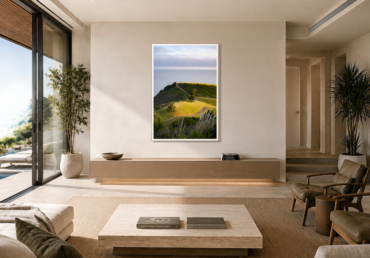Golden Trail in a room