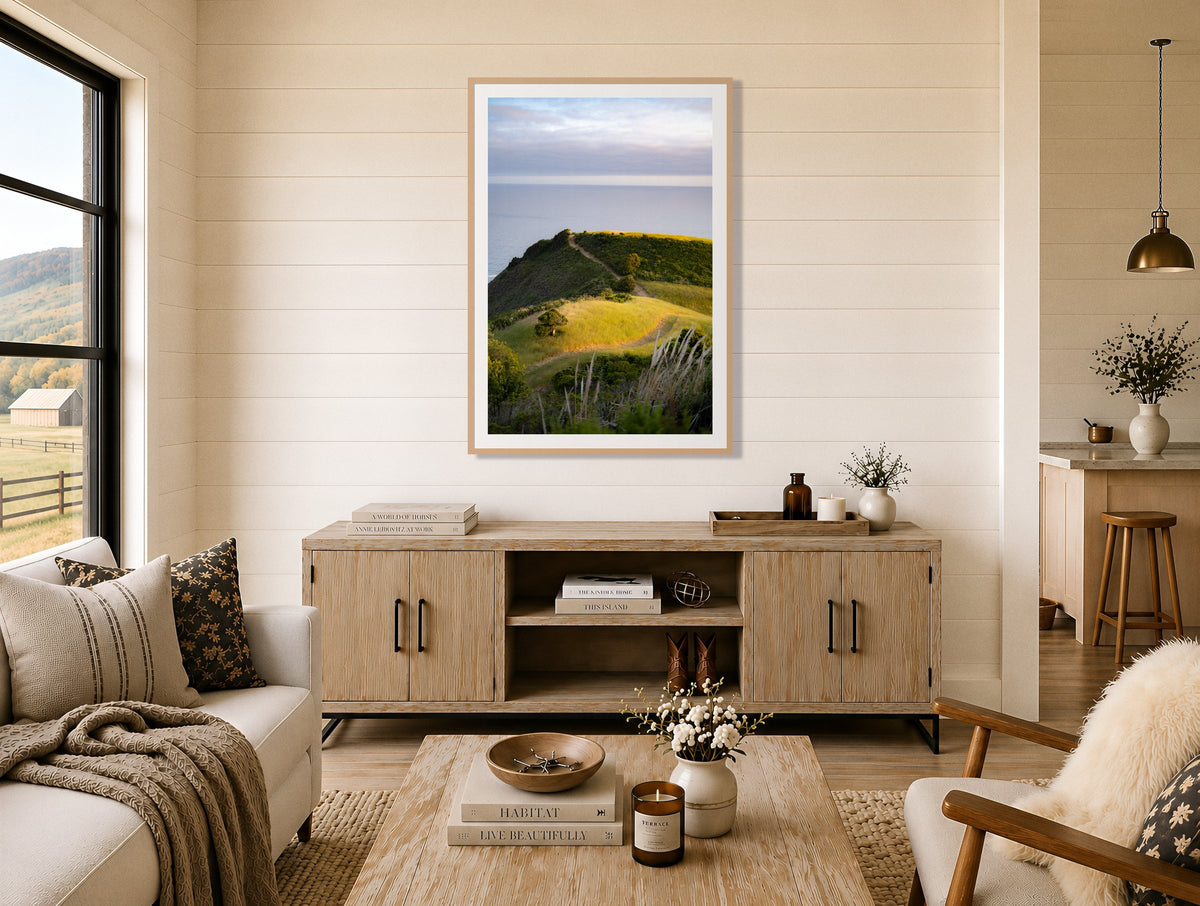 Golden Trail in a room