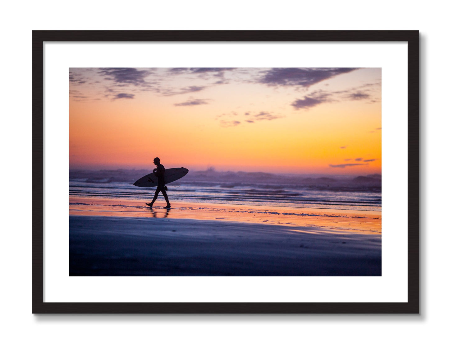 Framed photograph of Good Session by Dylan Ozanich, Black frame, Borders