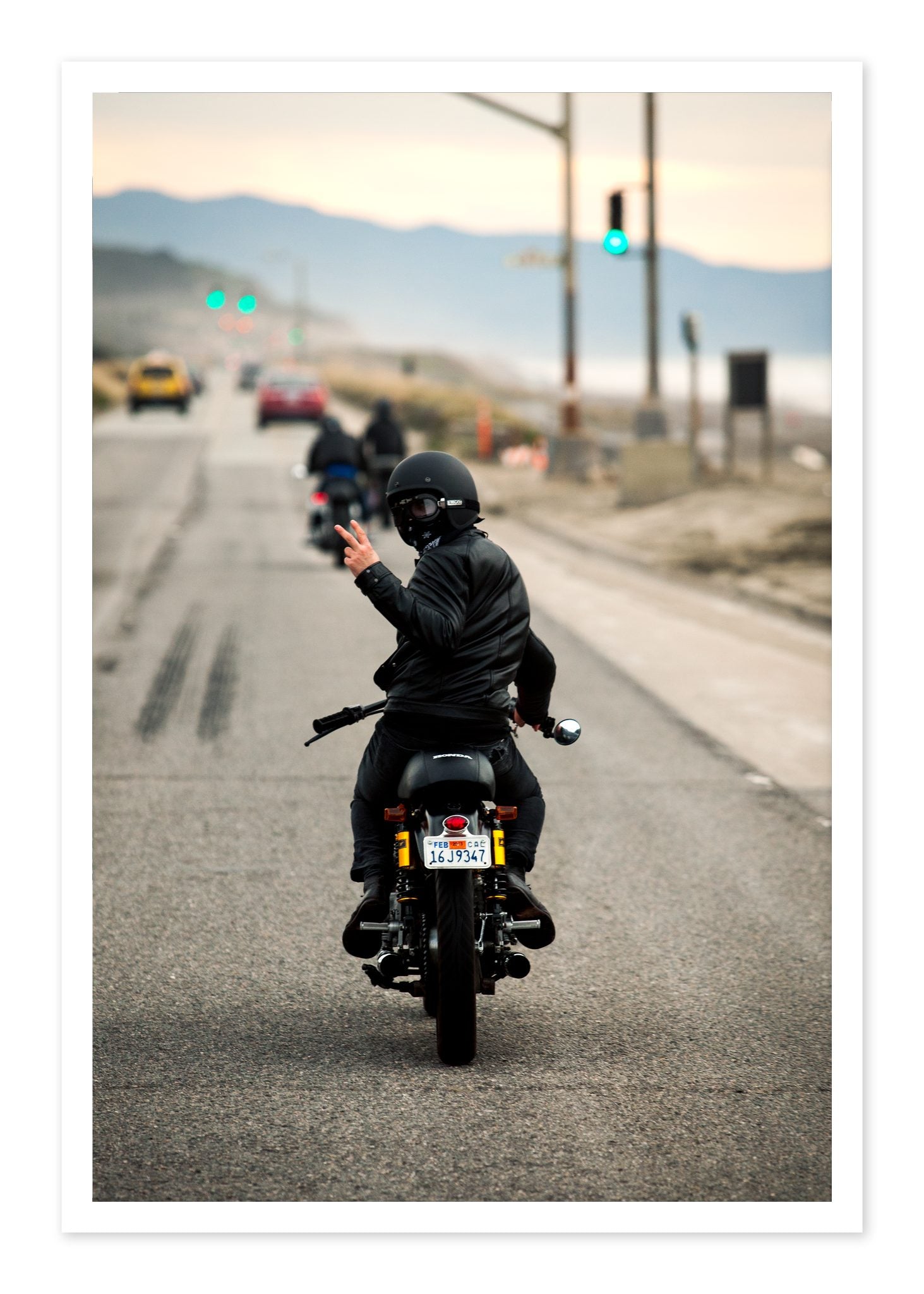 Great Highway Riding by Dylan Ozanich, 48×72 Fine Art Pigment Print on Hahnemühle Cotton Rag Paper, unframed