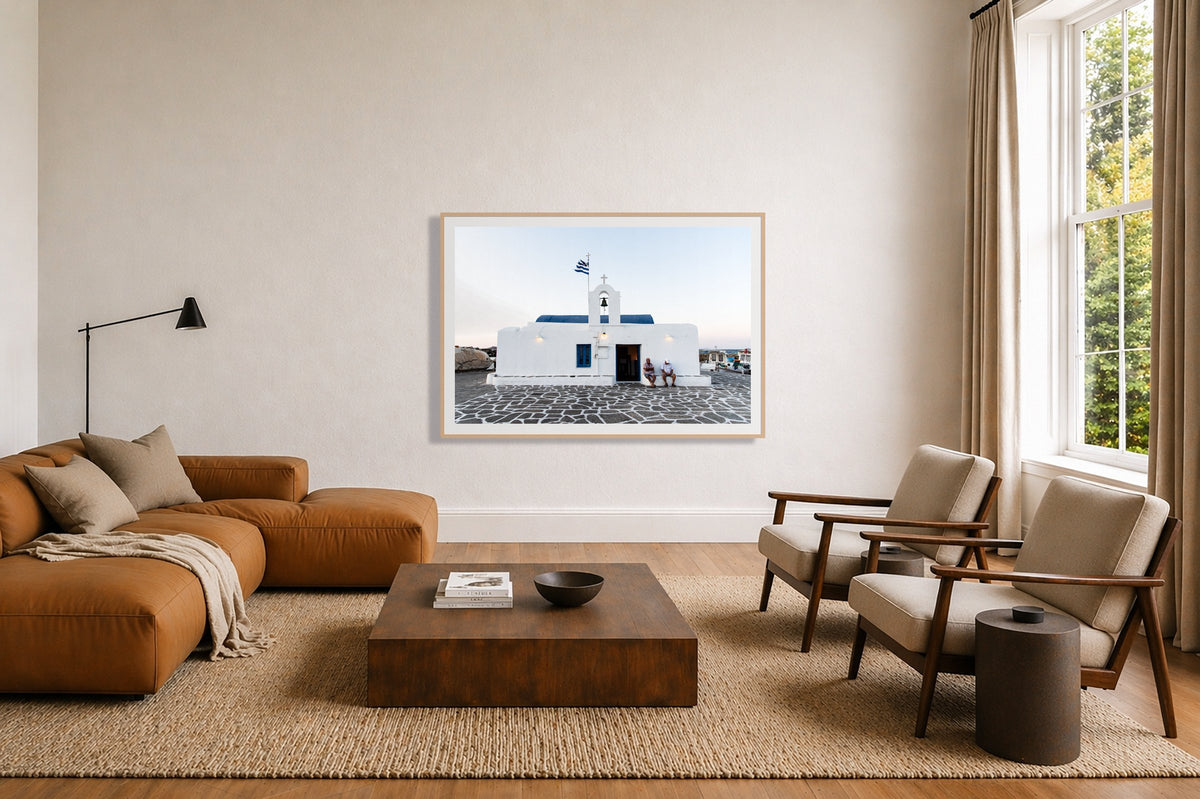 Greek Boathouse in a room