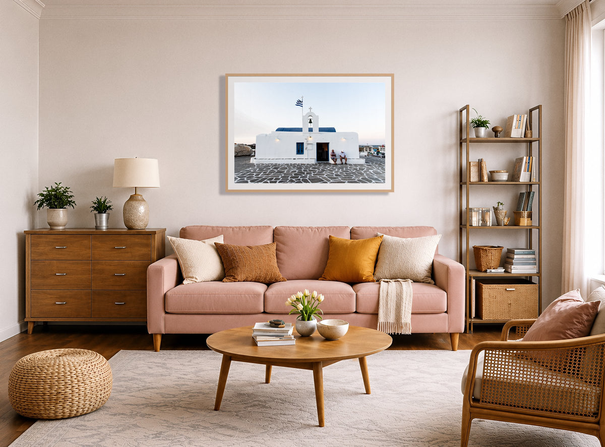 Greek Boathouse in a room