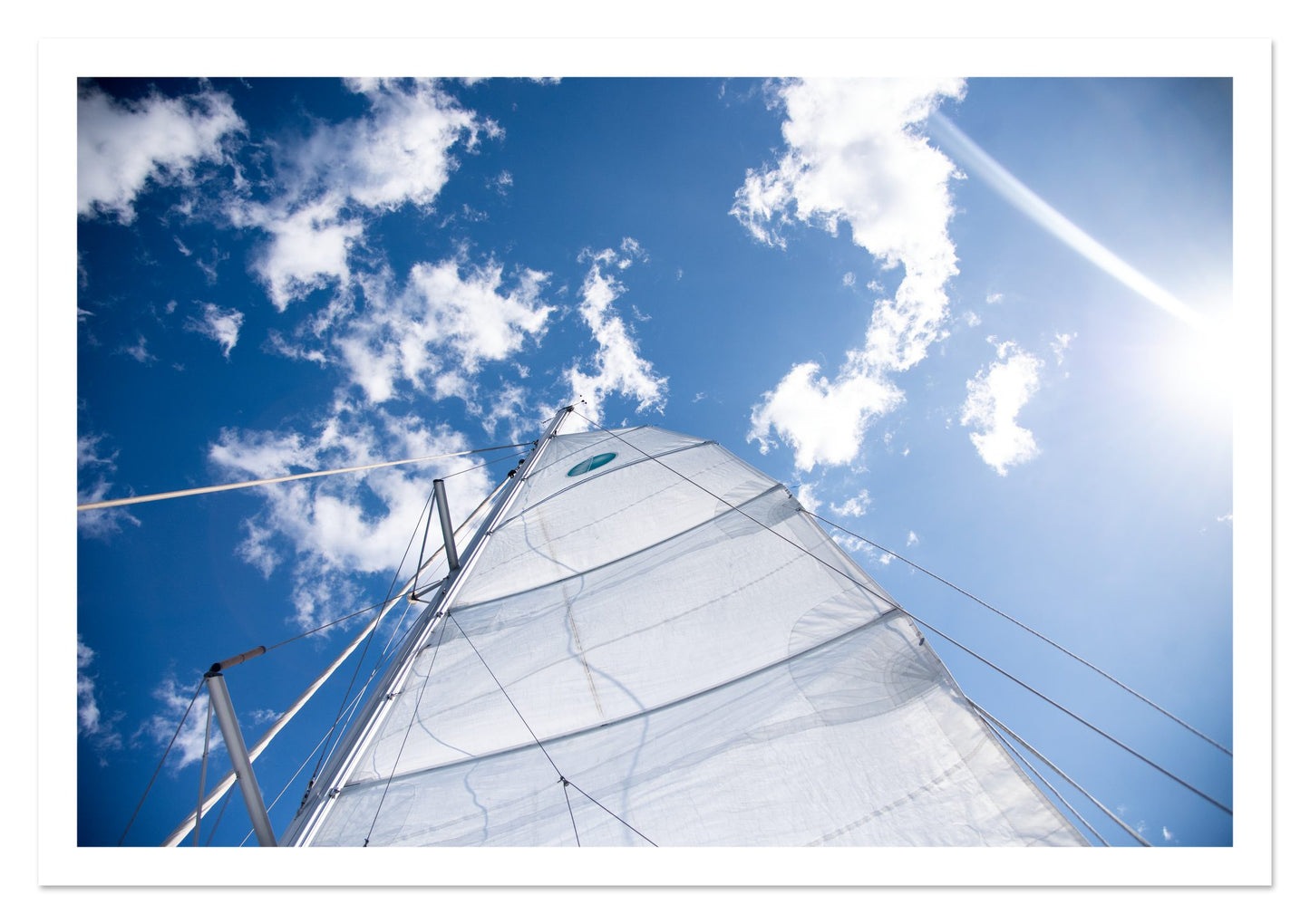 Fine art print of Greek Sky by Dylan Ozanich, unframed