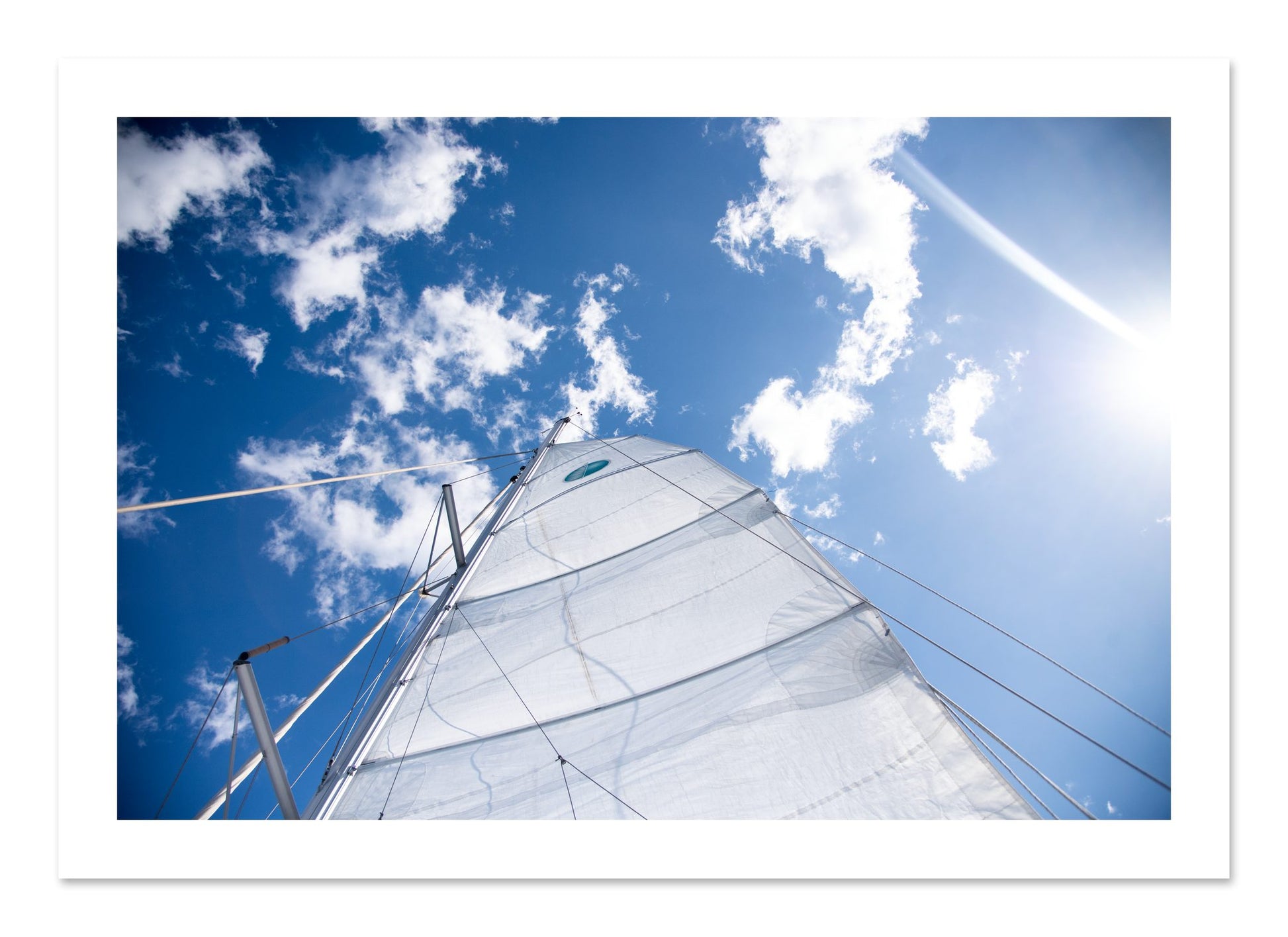 Fine art print of Greek Sky by Dylan Ozanich, unframed