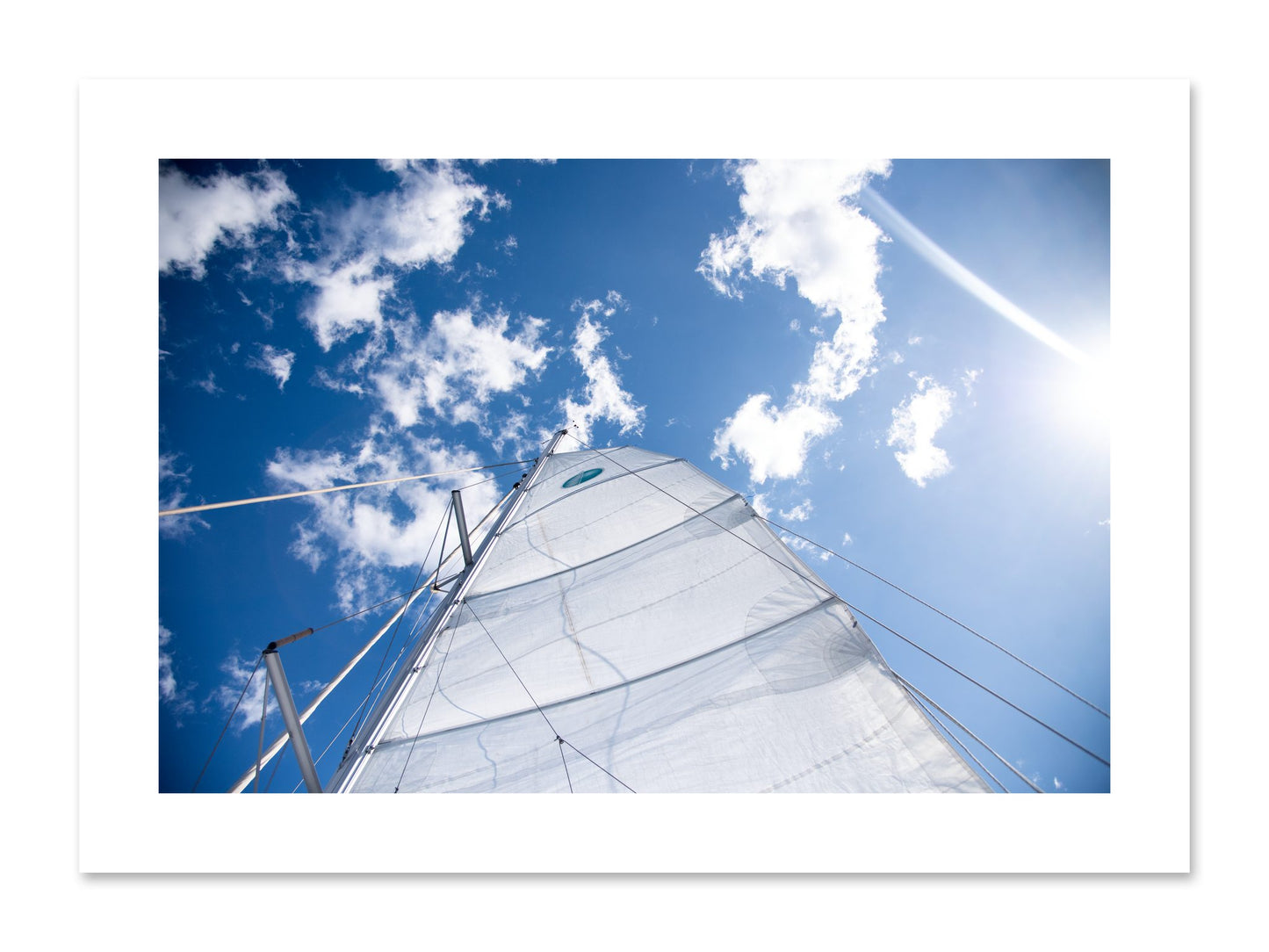 Fine art print of Greek Sky by Dylan Ozanich, unframed