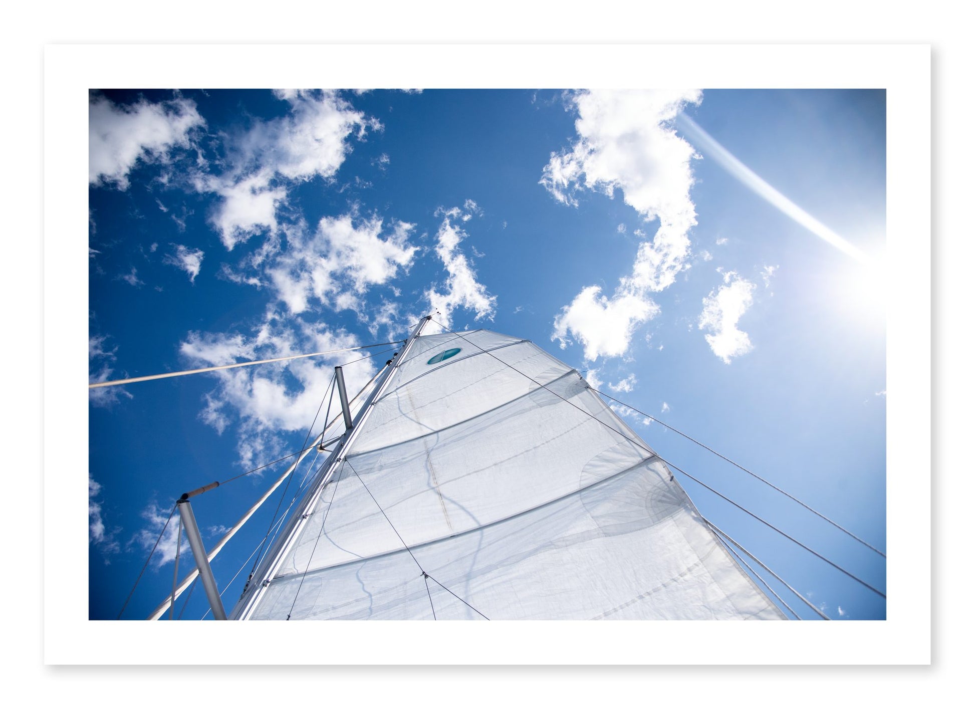 Fine art print of Greek Sky by Dylan Ozanich, unframed