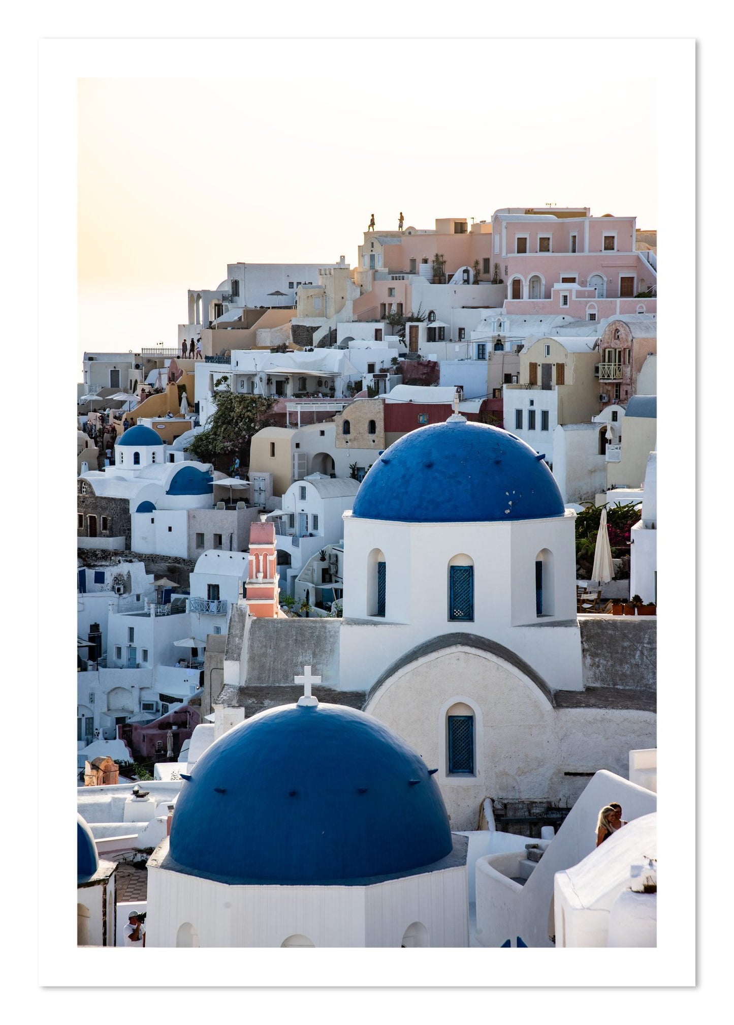 Fine art print of Greek Village by Dylan Ozanich, unframed