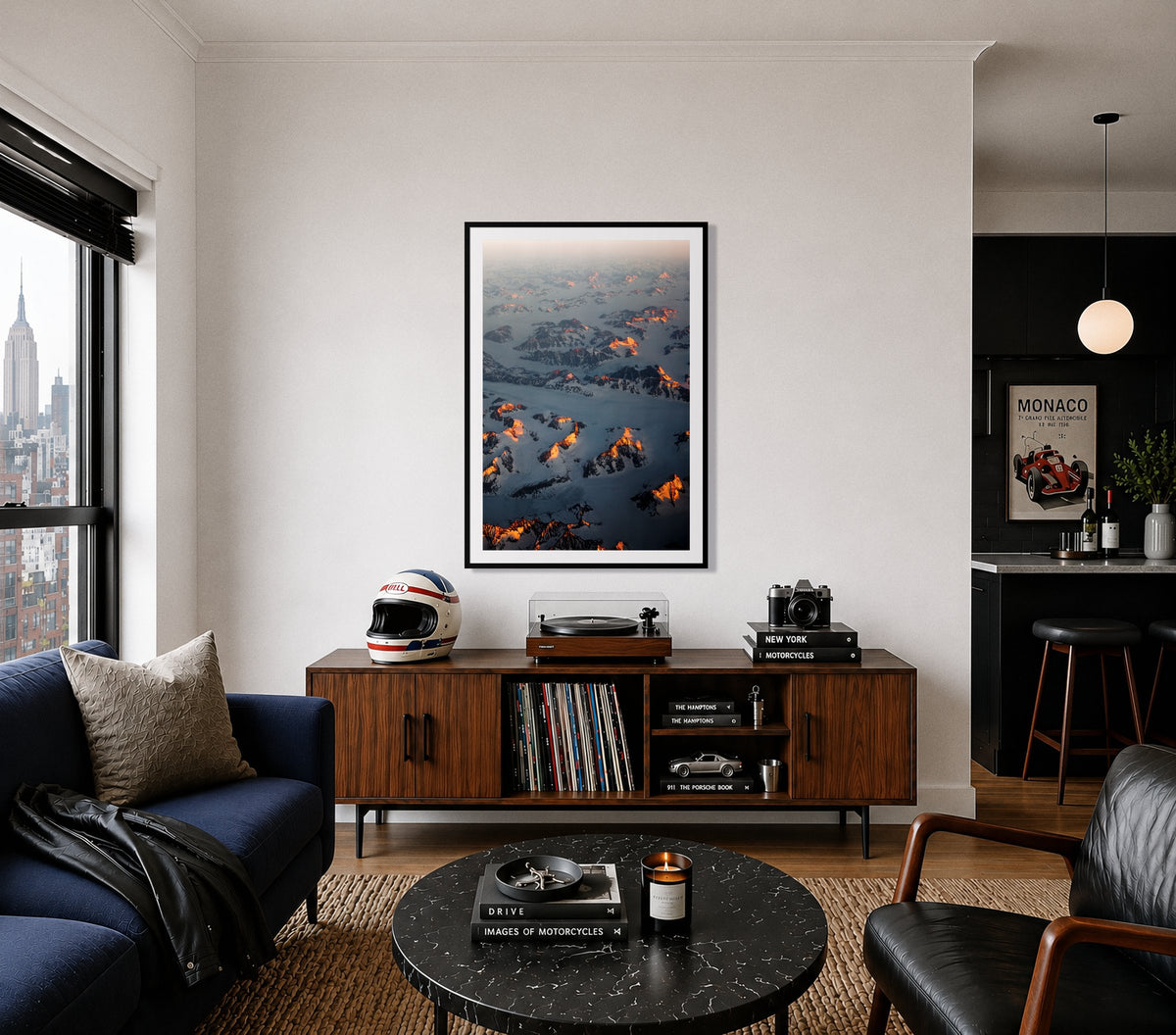Greenland Light in a room