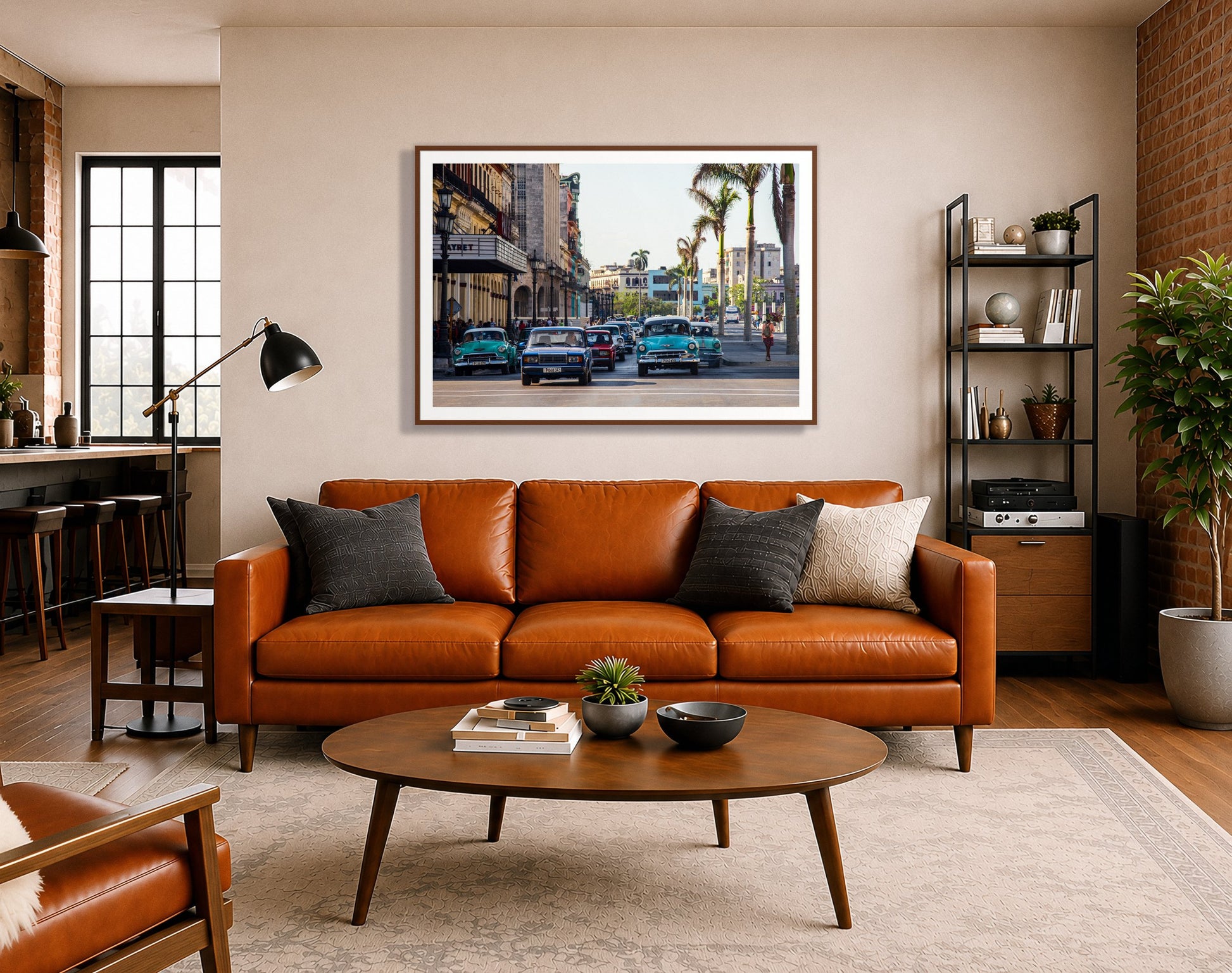 Framed photograph of Havana by Dylan Ozanich displayed on a wall