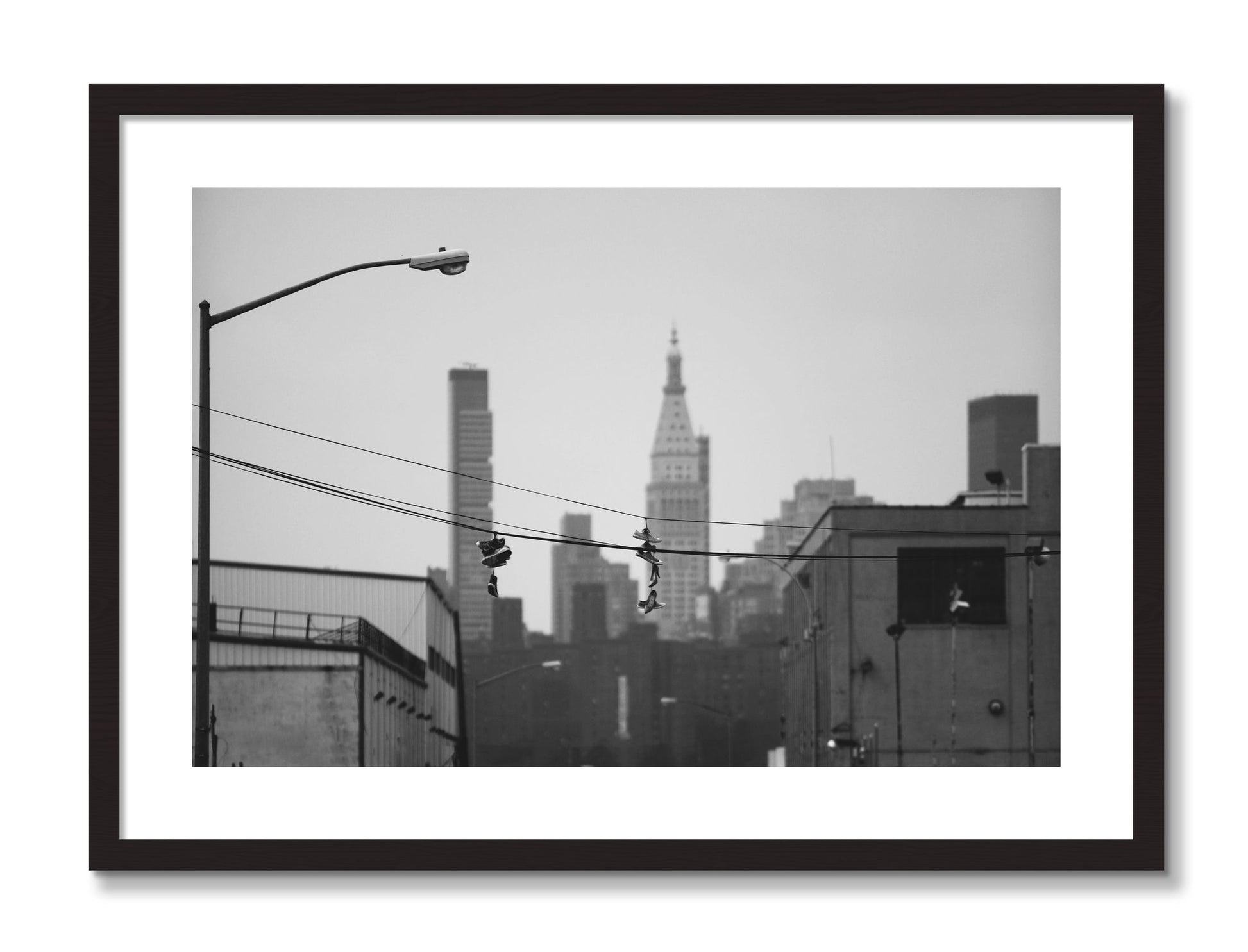 Framed photograph of His And Hers by Dylan Ozanich, Black frame, Borders