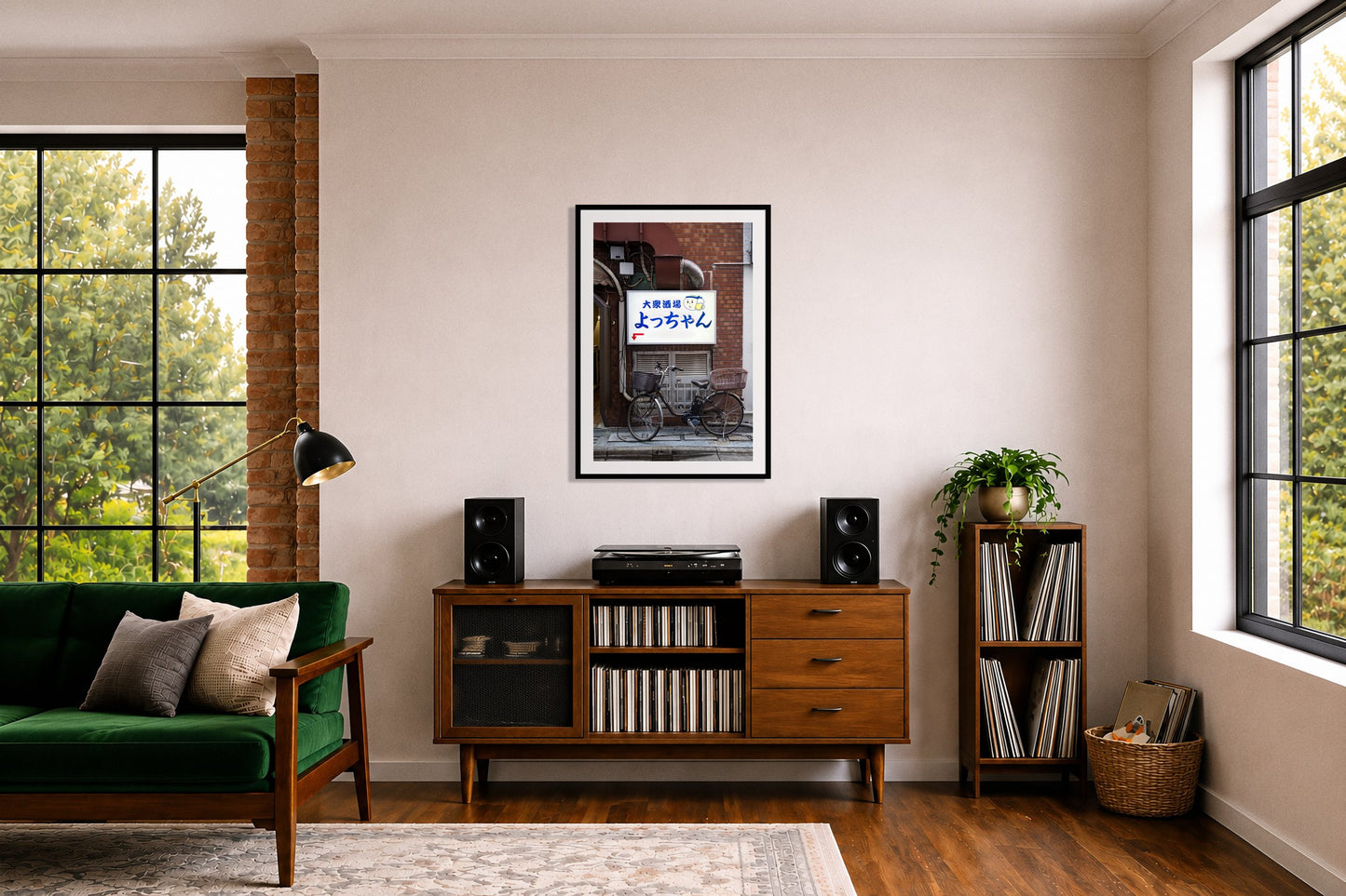 Framed photograph of Invite Only by Dylan Ozanich displayed on a wall
