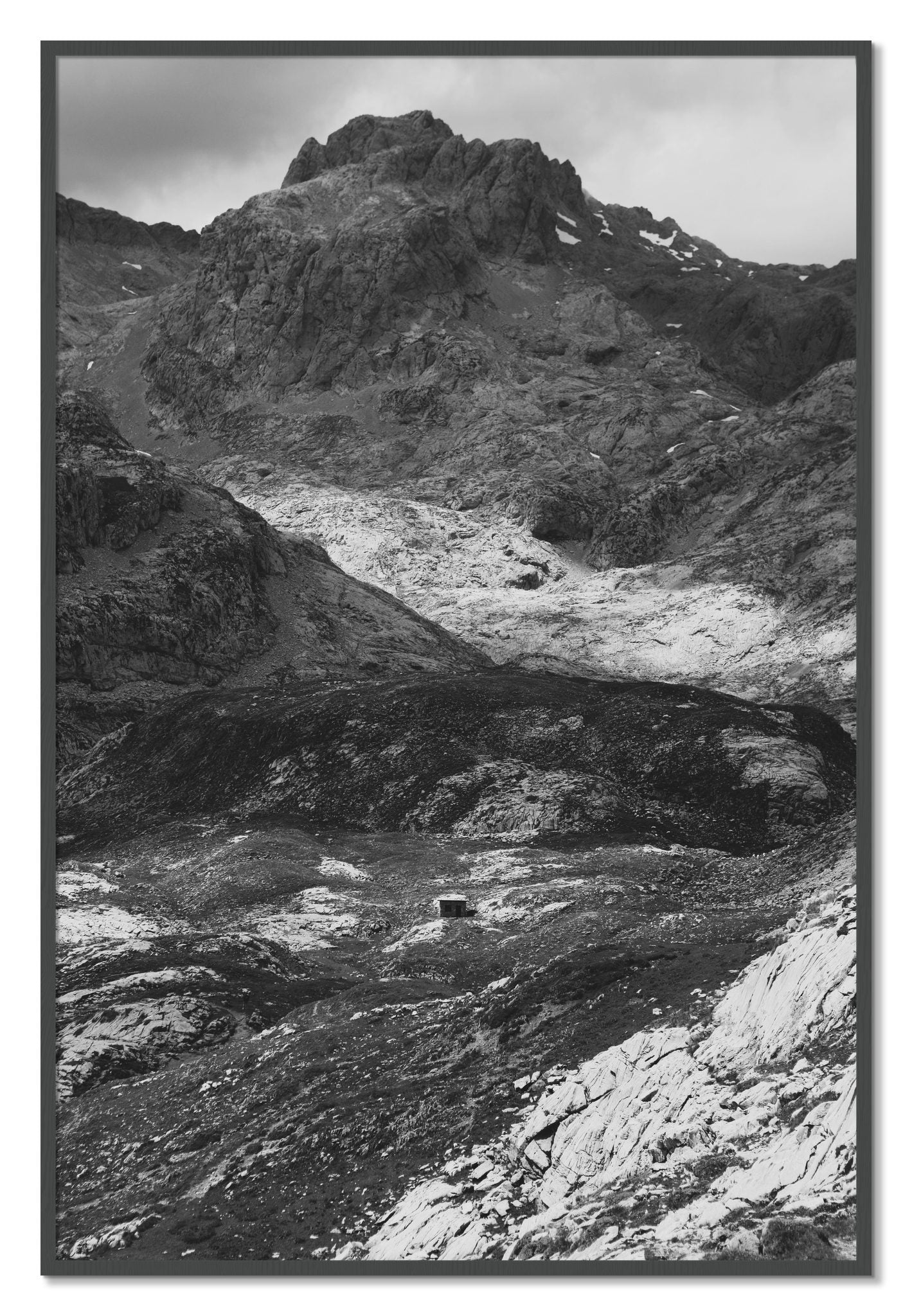 Framed photograph of Isolation by Dylan Ozanich, Grey frame, Full Bleed