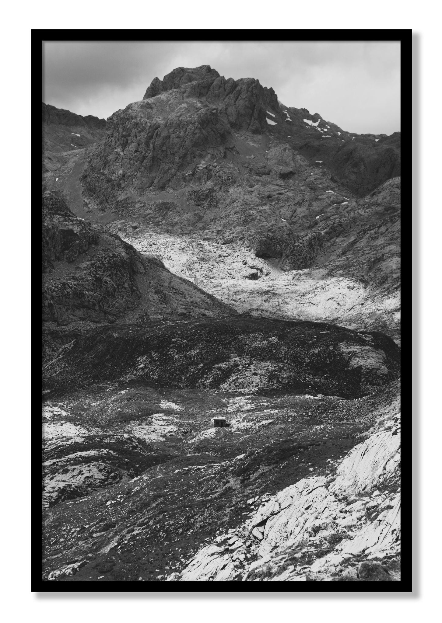 Framed photograph of Isolation by Dylan Ozanich, Black frame, Full Bleed