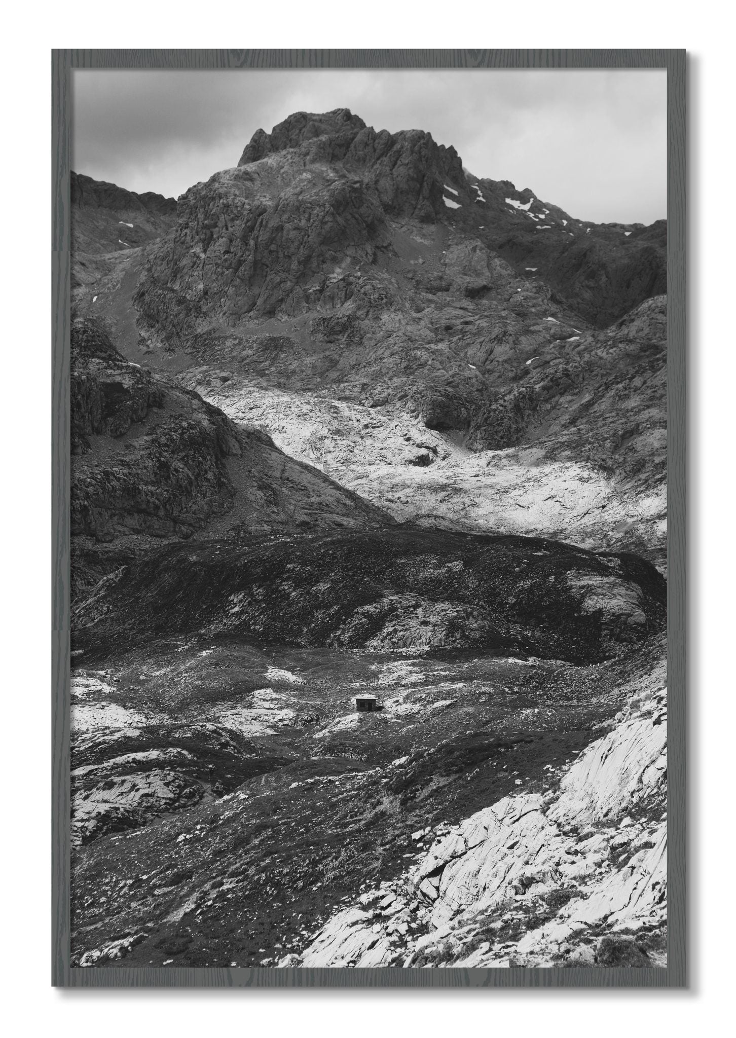 Framed photograph of Isolation by Dylan Ozanich, Grey frame, Full Bleed