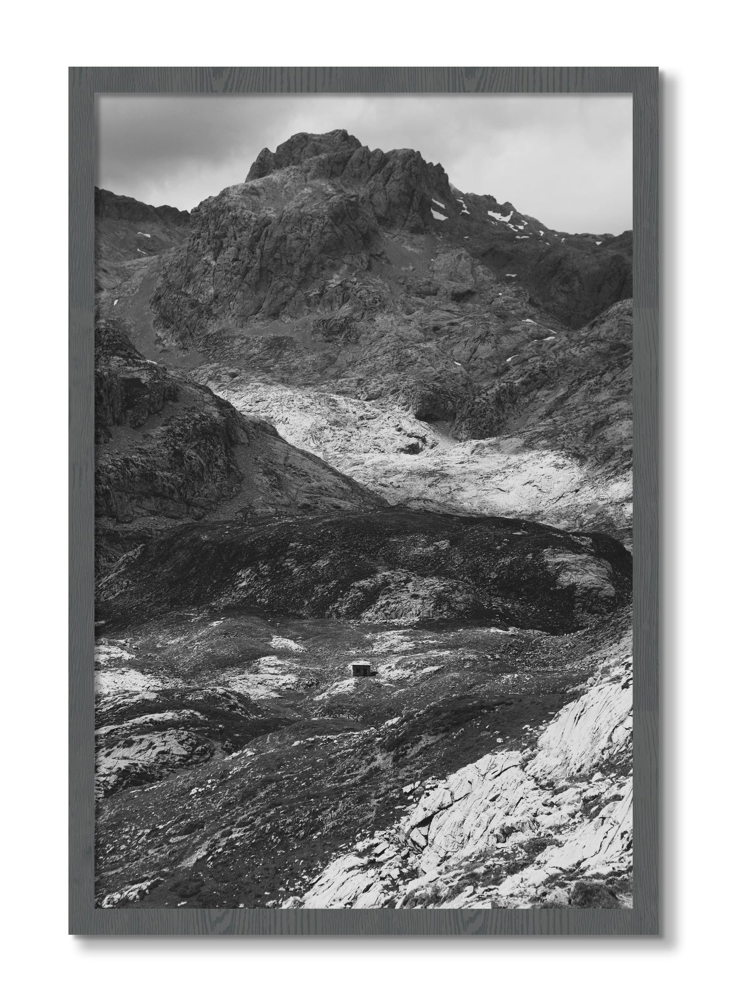 Framed photograph of Isolation by Dylan Ozanich, Grey frame, Full Bleed